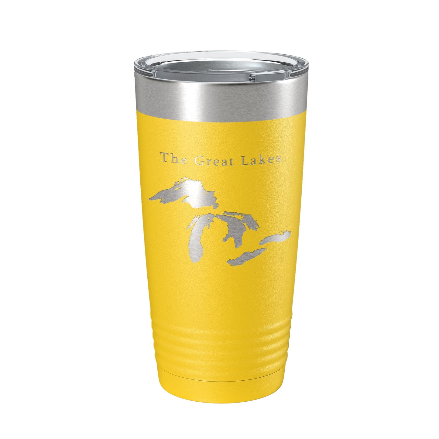 The Great Lakes Map Tumbler Travel Mug Insulated Laser Engraved Coffee Cup Superior, Michigan, Huron, Erie and Ontario 20 oz-19