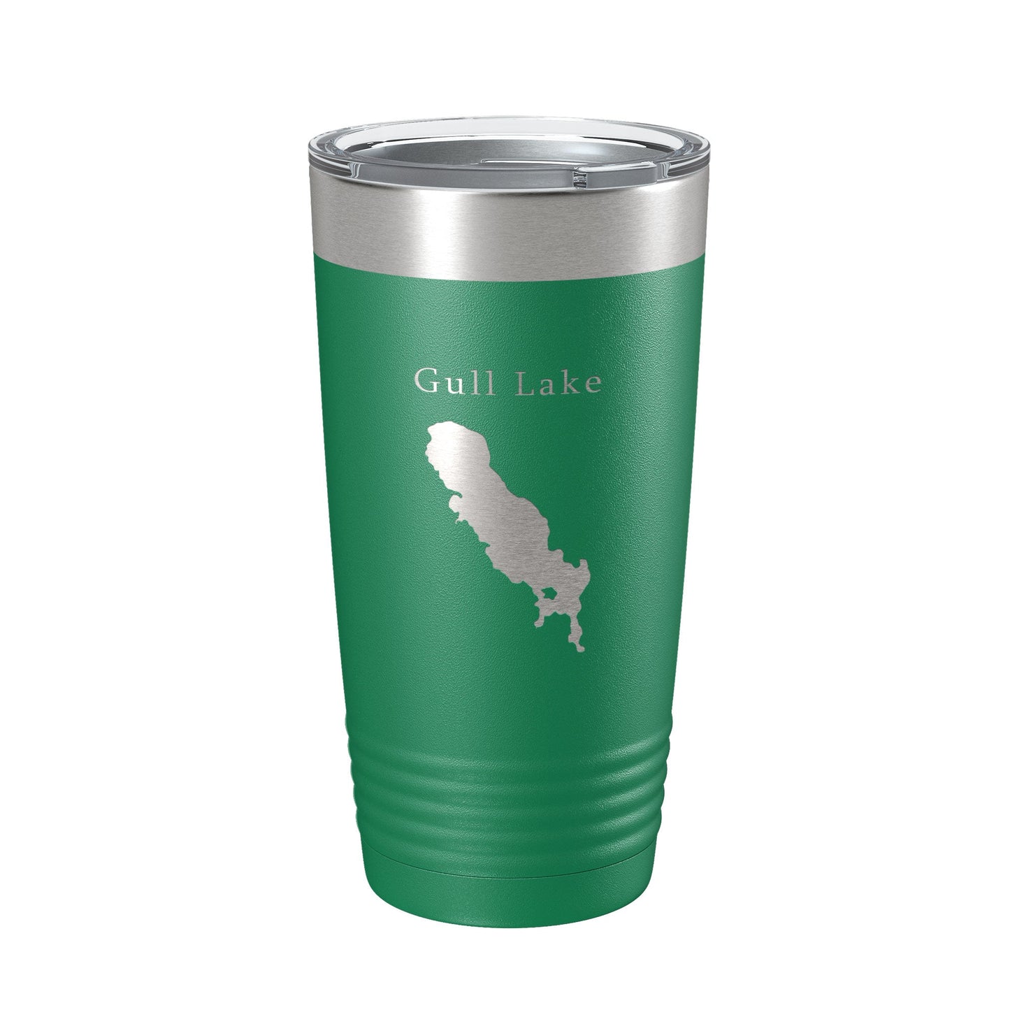 Gull Lake Map Tumbler Travel Mug Insulated Laser Engraved Coffee Cup Michigan 20 oz-9