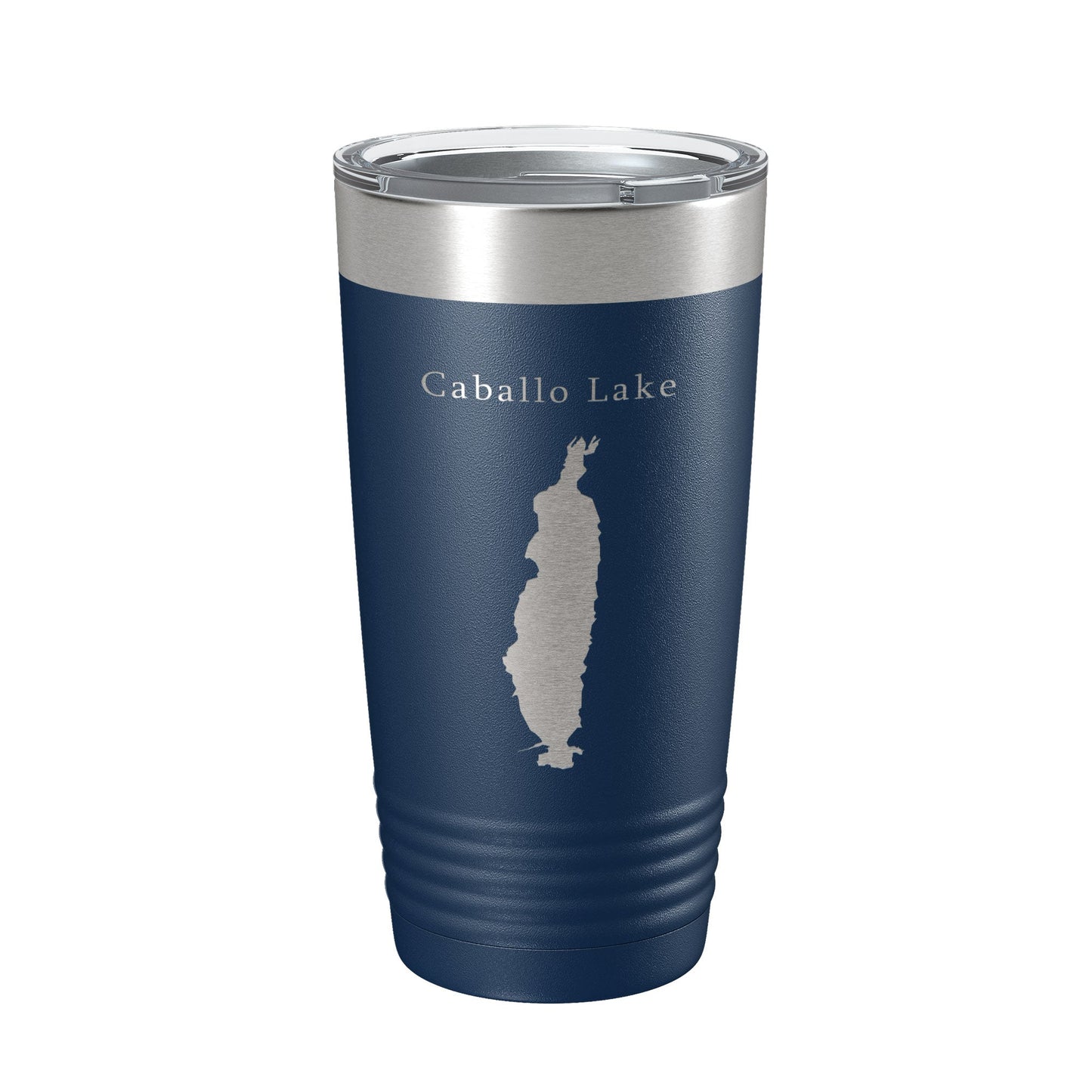 Caballo Lake Reservoir Map Tumbler Travel Mug Insulated Laser Engraved Coffee Cup New Mexico 20 oz-8