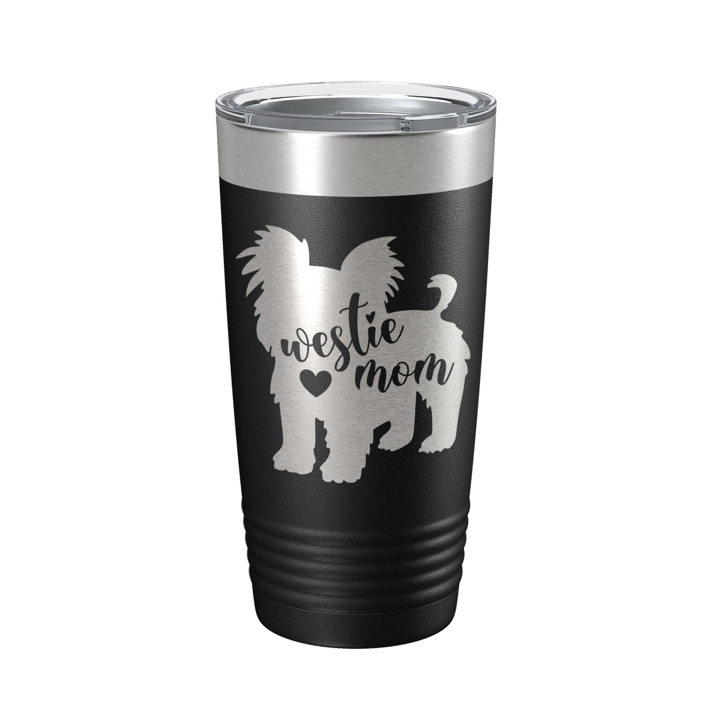Westie Dog Mom Tumbler West Highland White Terrier Travel Mug Gift Insulated Laser Engraved Coffee Cup 20 oz-5