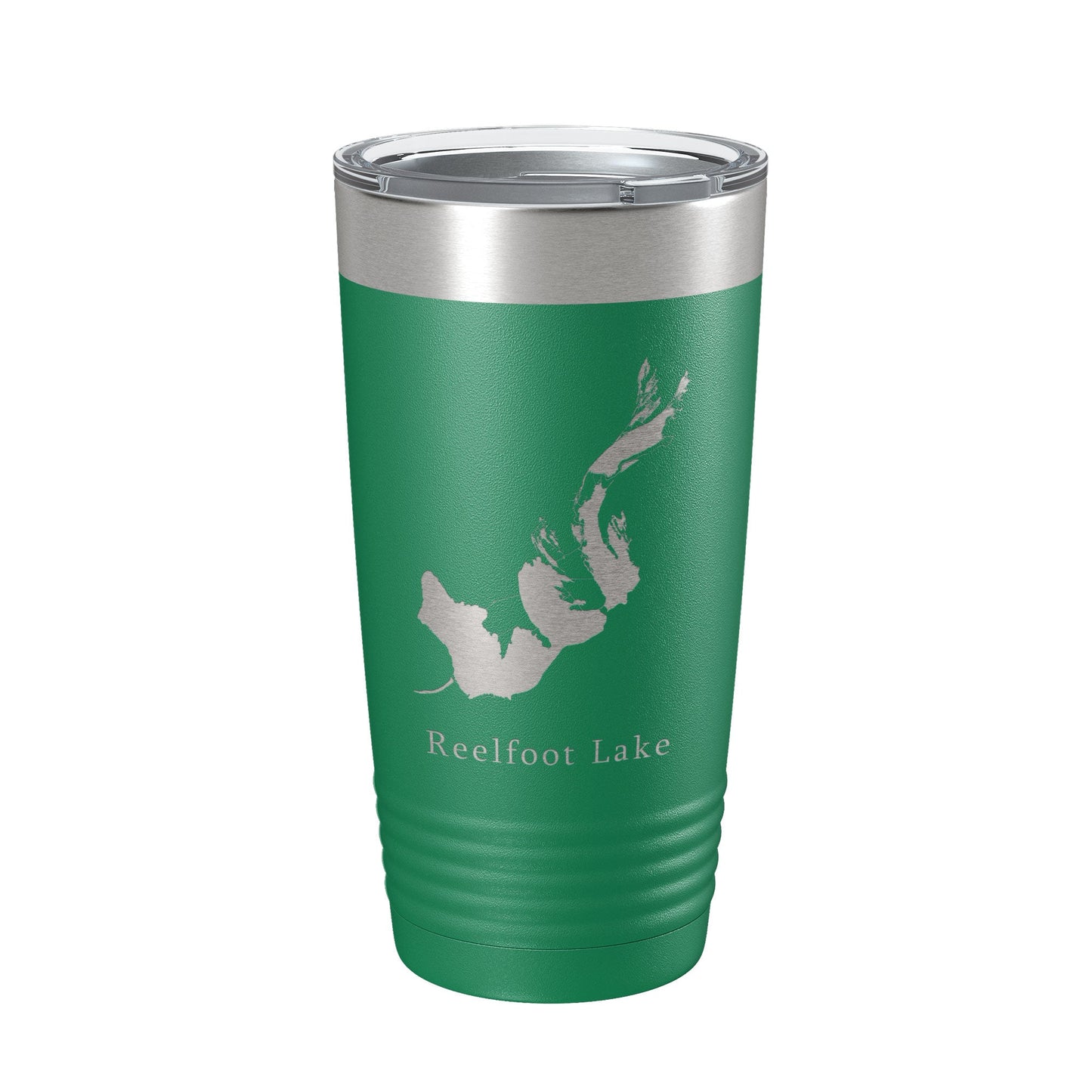 Reelfoot Lake Map Tumbler Travel Mug Insulated Laser Engraved Coffee Cup Tennessee Kentucky 20 oz-9