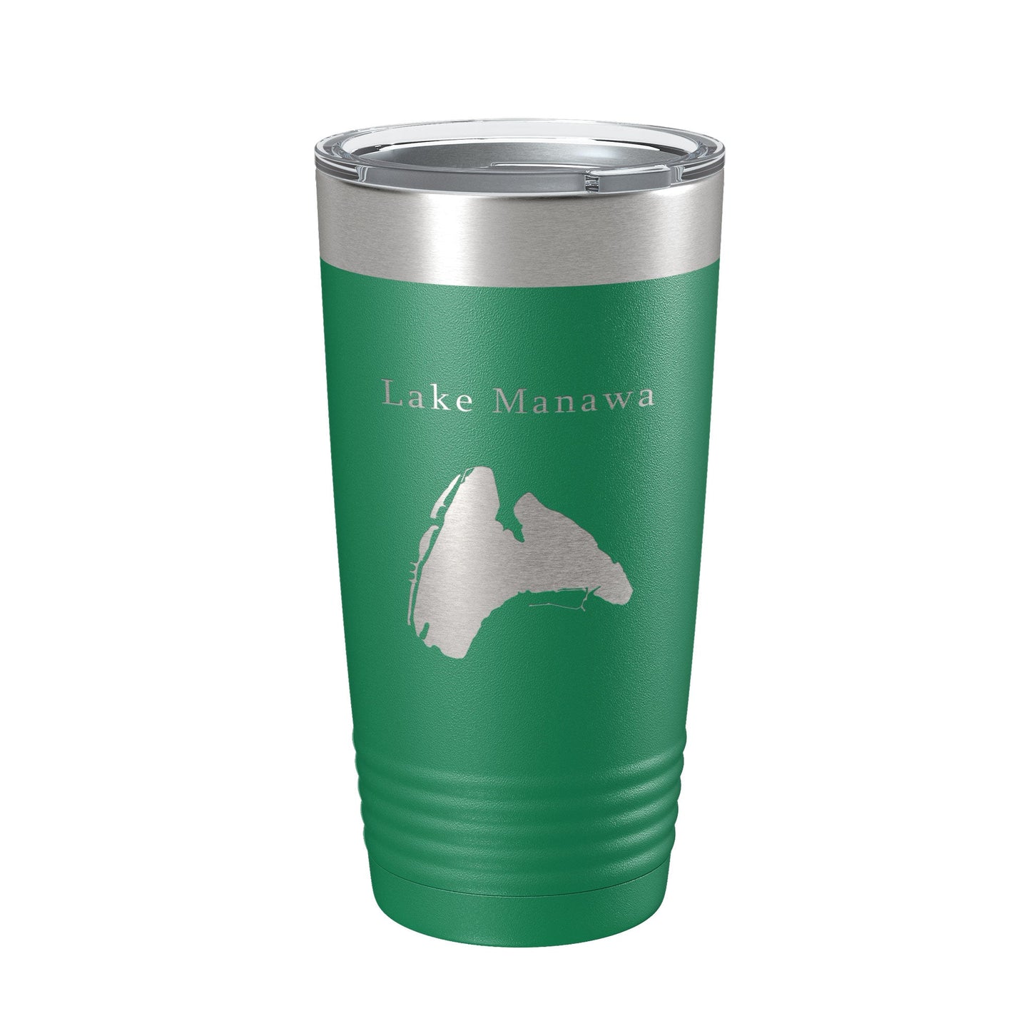 Lake Manawa Map Tumbler Travel Mug Insulated Laser Engraved Coffee Cup Iowa 20 oz-9