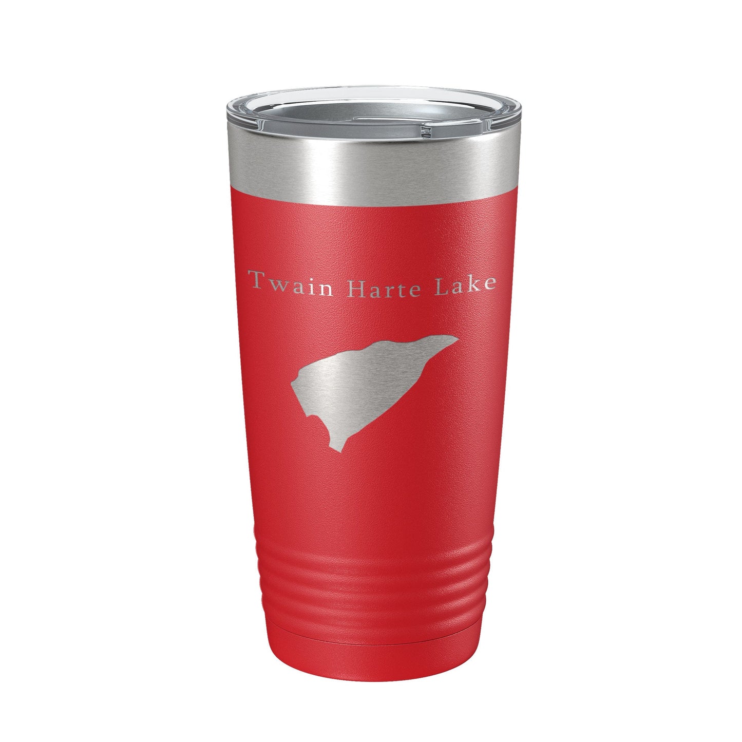 Twain Harte Lake Map Tumbler Travel Mug Insulated Laser Engraved Coffee Cup California 20 oz-10