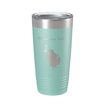 Edinboro Lake Map Tumbler Travel Mug Insulated Laser Engraved Coffee Cup Pennsylvania 20 oz-12