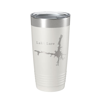 Lake Lure Map Tumbler Travel Mug Insulated Laser Engraved Coffee Cup North Carolina 20 oz-7