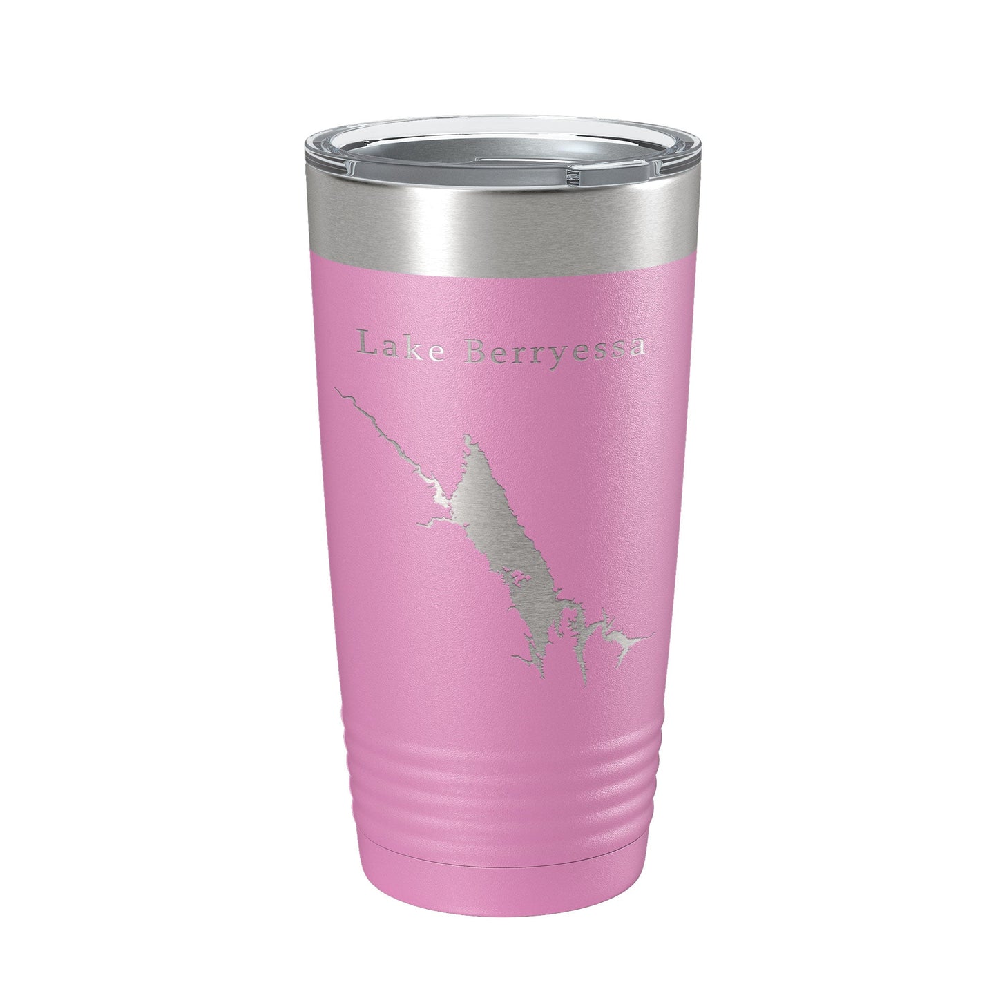 Lake Berryessa Map Tumbler Travel Mug Insulated Laser Engraved Coffee Cup California 20 oz-14