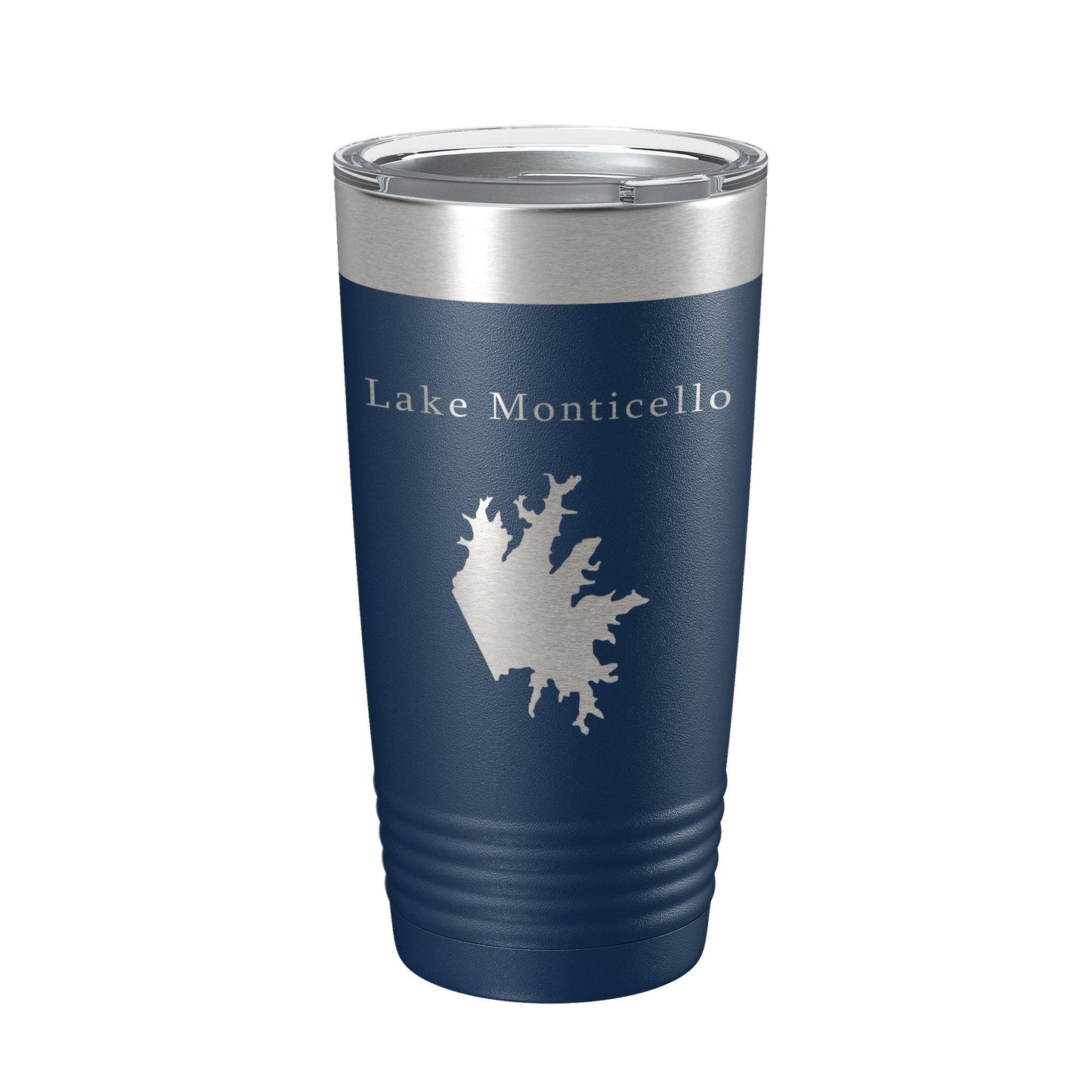 Lake Monticello Map Tumbler Travel Mug Insulated Laser Engraved Coffee Cup Arkansas 20 oz-8