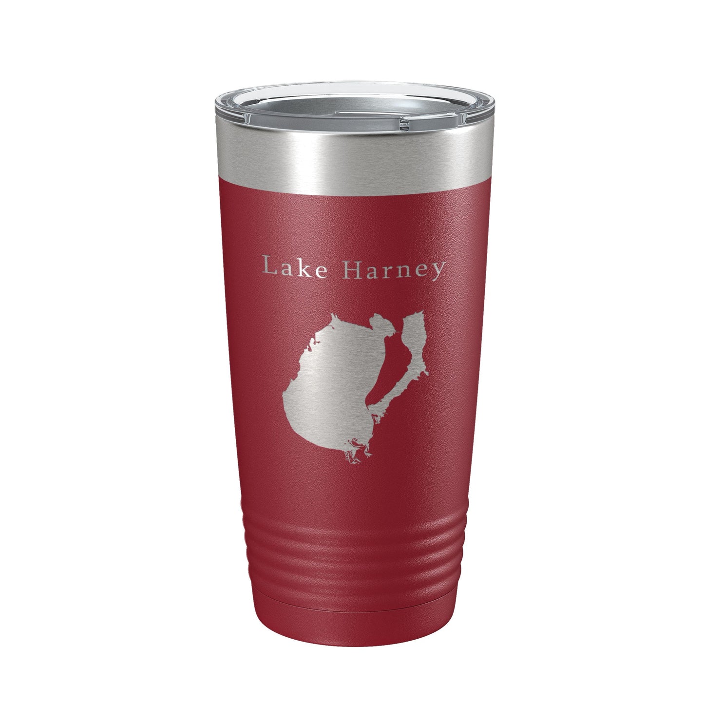 Lake Harney Map Tumbler Travel Mug Insulated Laser Engraved Coffee Cup Florida 20 oz-18