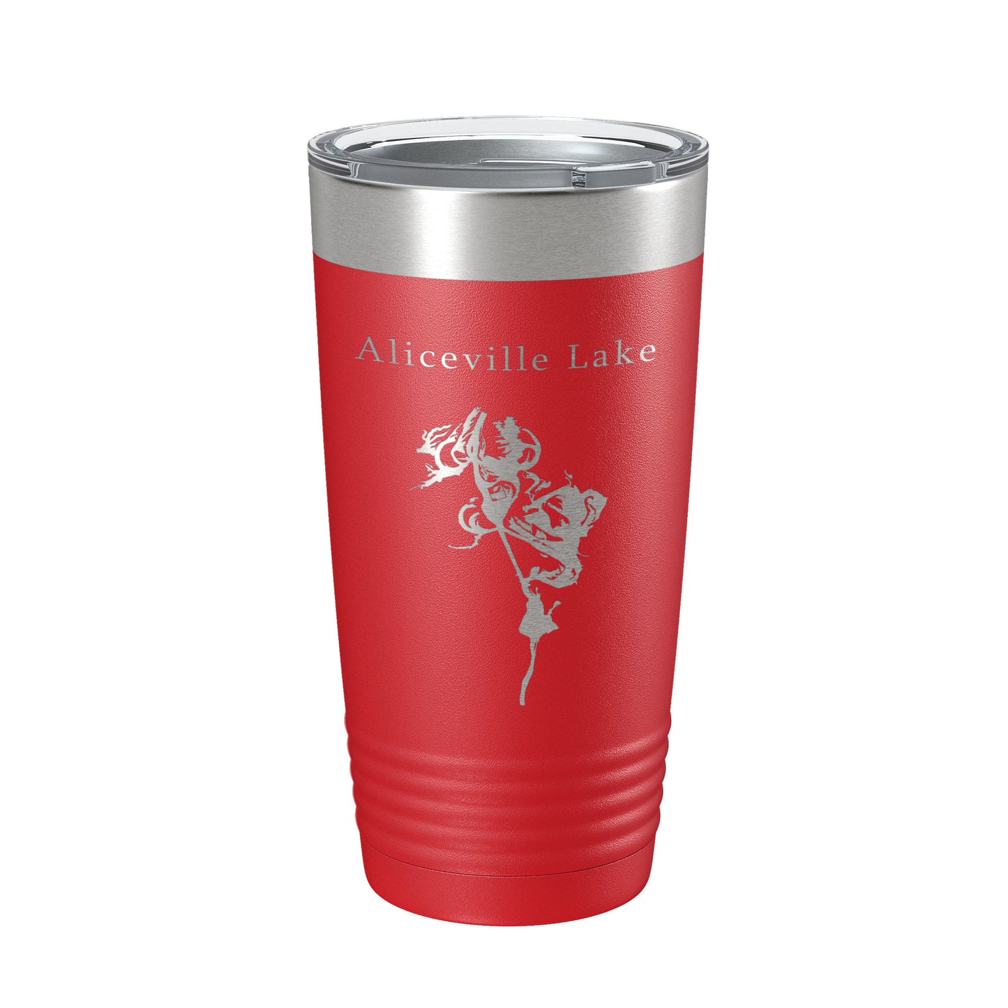 Aliceville Lake Map Tumbler Travel Mug Insulated Laser Engraved Coffee Cup Alabama Mississippi 20 oz-10