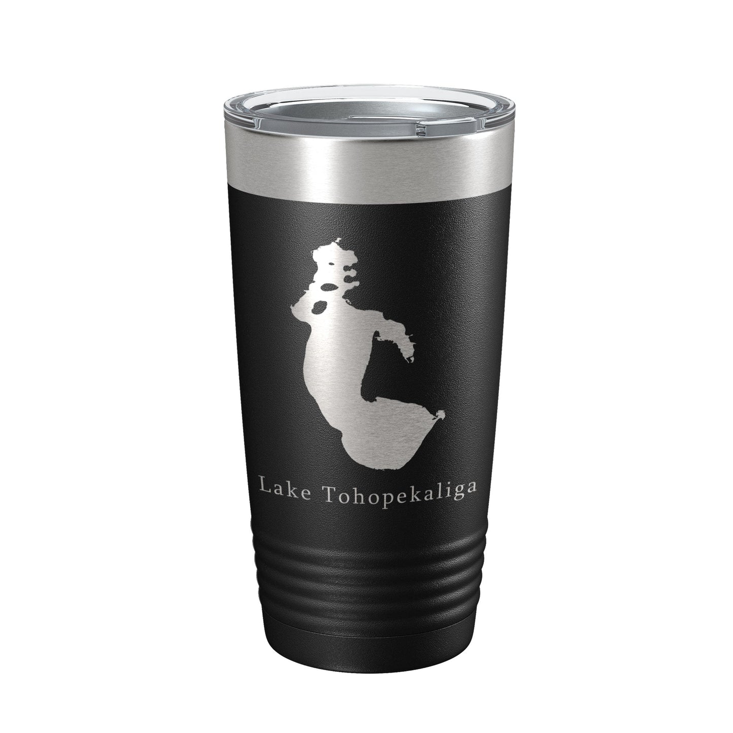 Lake Tohopekaliga Map Tumbler Travel Mug Insulated Laser Engraved Coffee Cup Florida 20 oz-0