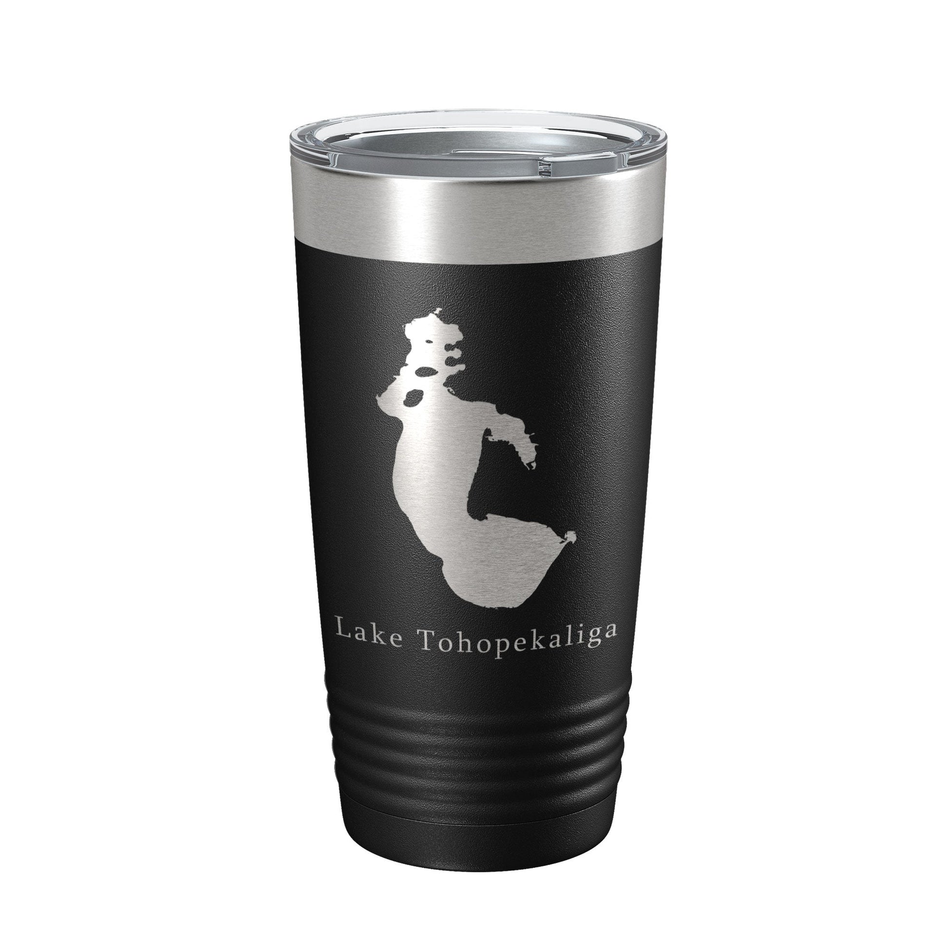 Lake Tohopekaliga Map Tumbler Travel Mug Insulated Laser Engraved Coffee Cup Florida 20 oz-0