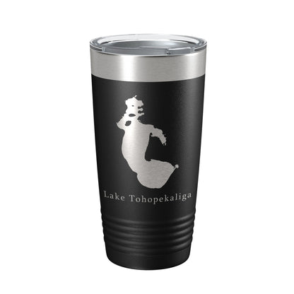 Lake Tohopekaliga Map Tumbler Travel Mug Insulated Laser Engraved Coffee Cup Florida 20 oz-0