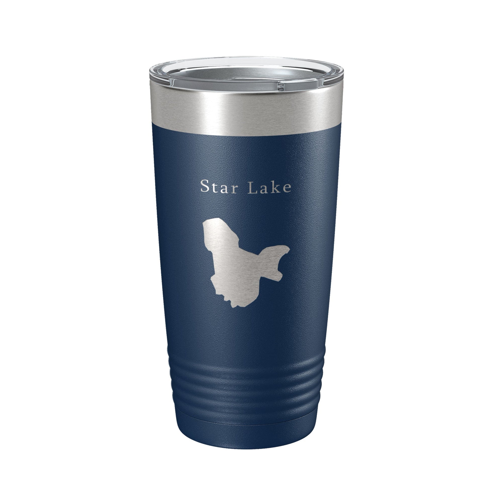 Star Lake Map Tumbler Travel Mug Insulated Laser Engraved Coffee Cup Putnam County Florida 20 oz-2