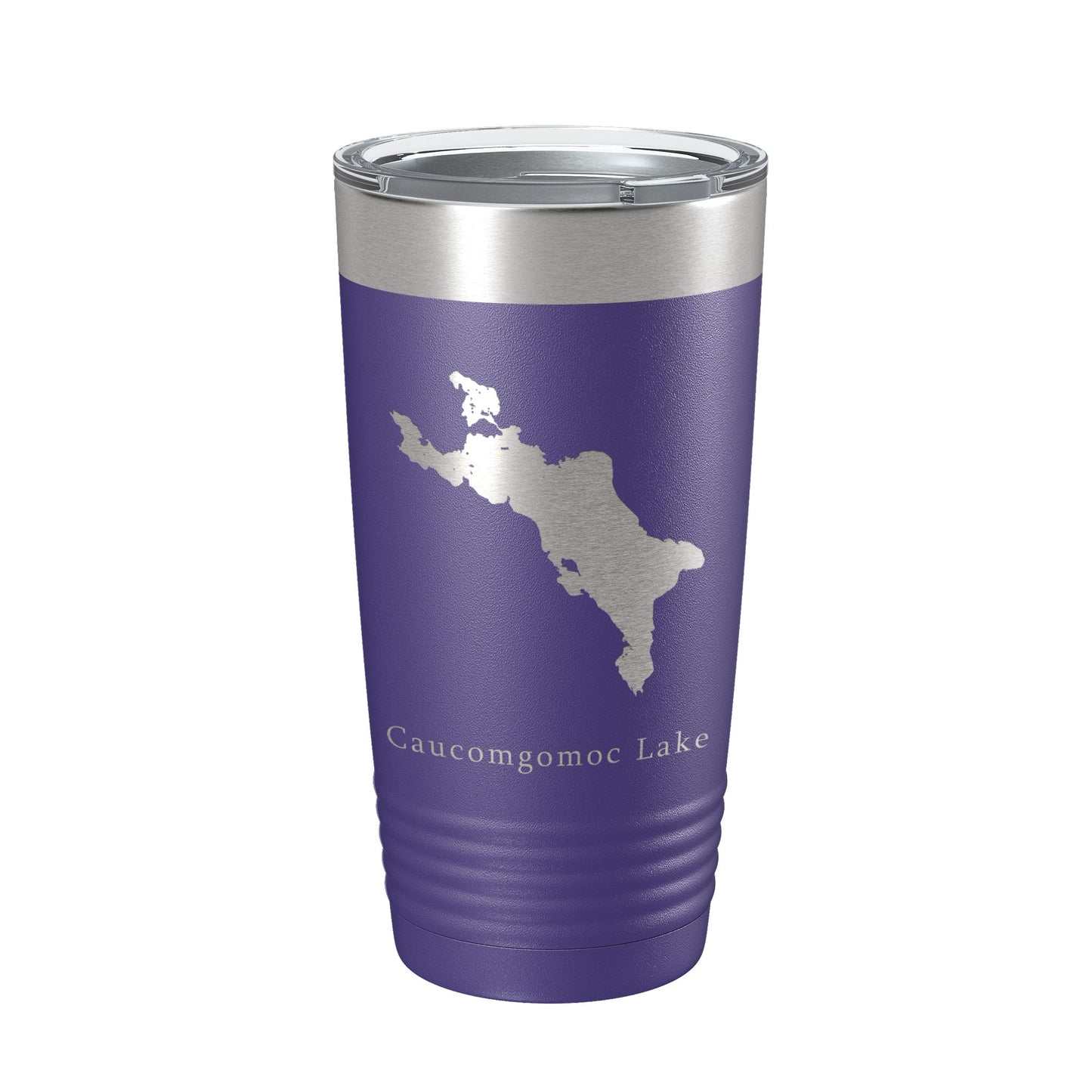 Caucomgomoc Lake Map Tumbler Travel Mug Insulated Laser Engraved Coffee Cup Maine 20 oz-15
