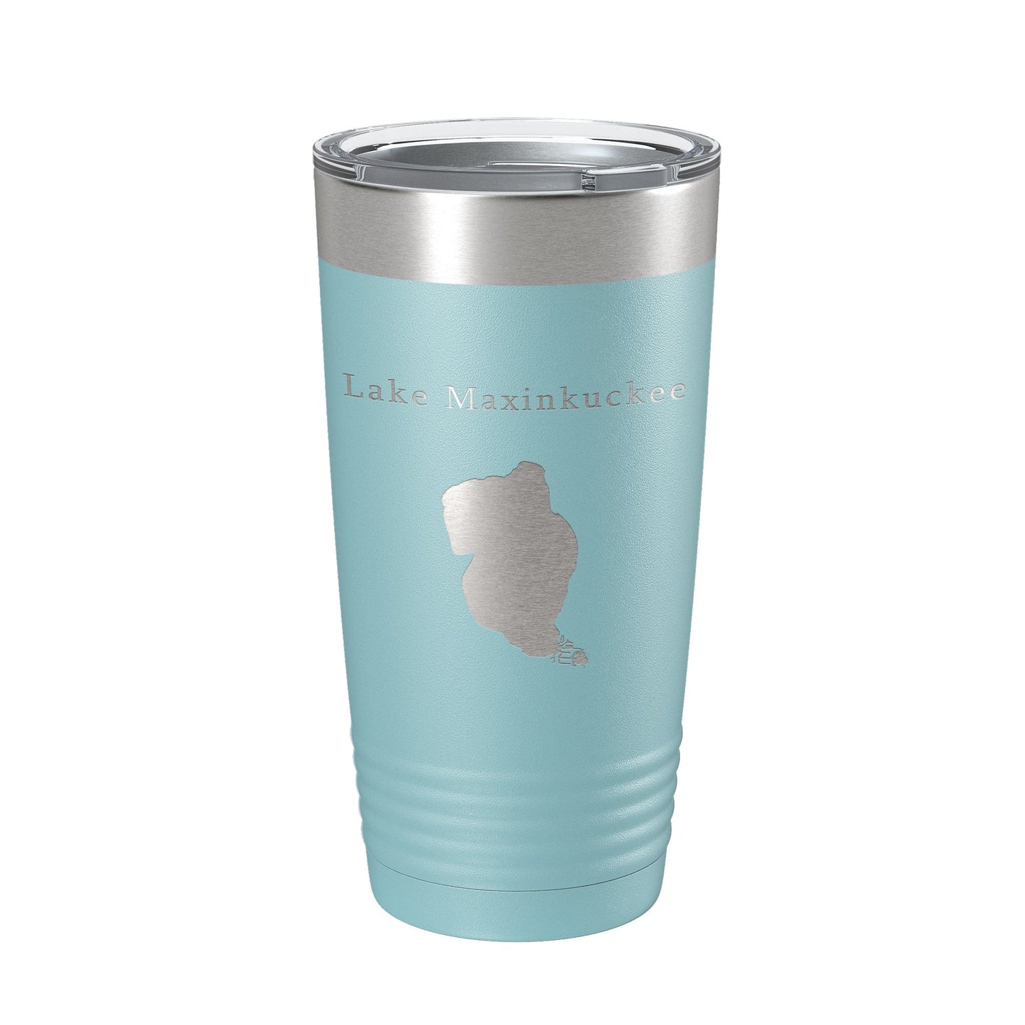 Lake Maxinkuckee Map Tumbler Travel Mug Insulated Laser Engraved Coffee Cup Indiana 20 oz-13