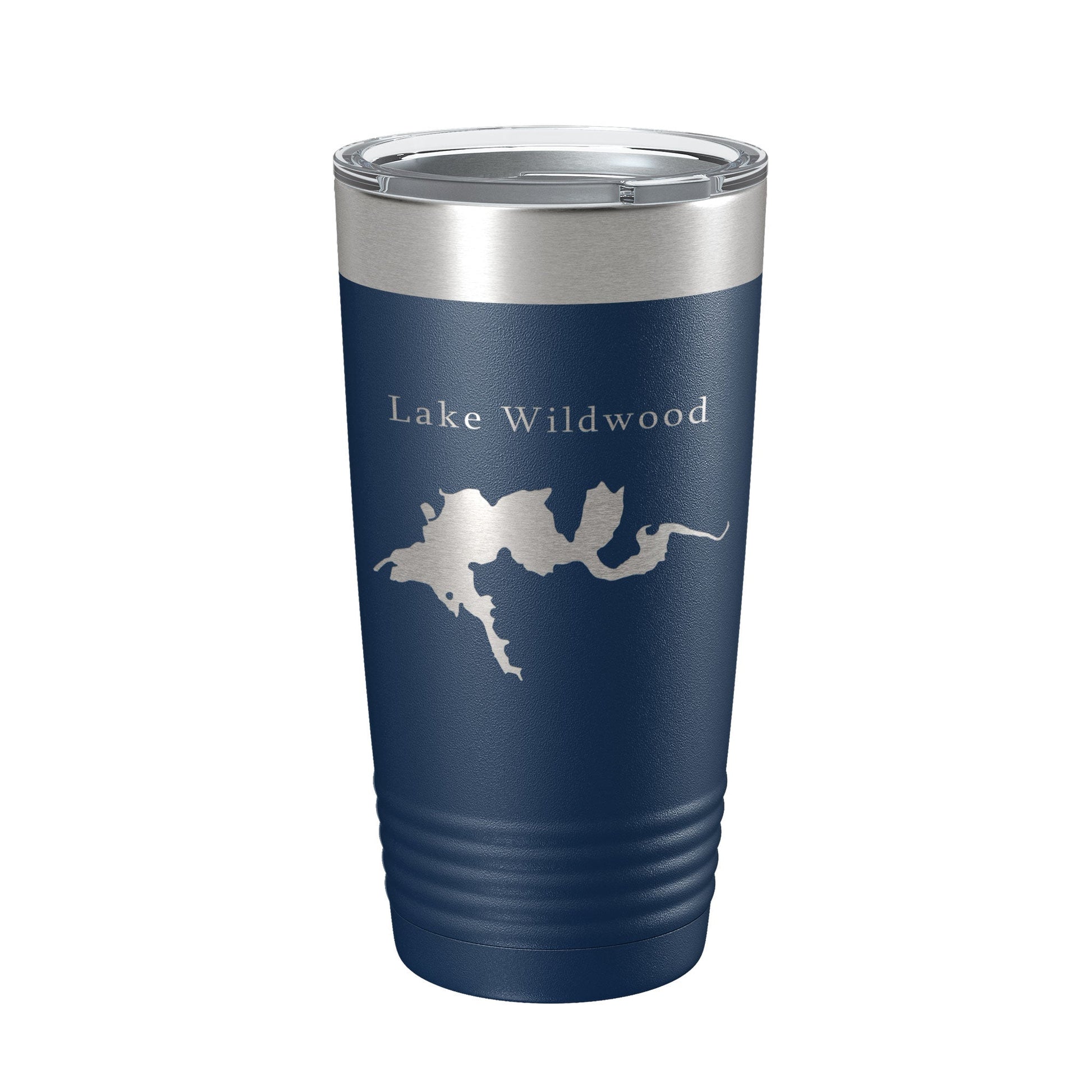 Lake Wildwood Map Tumbler Travel Mug Insulated Laser Engraved Coffee Cup California 20 oz-2