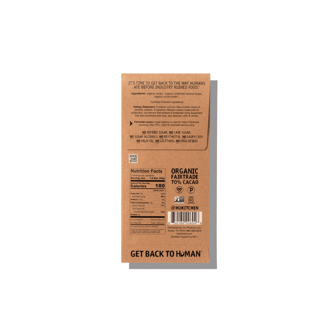 OG2 HU DRK CHOC BAR SMPL (12x2.10)-1