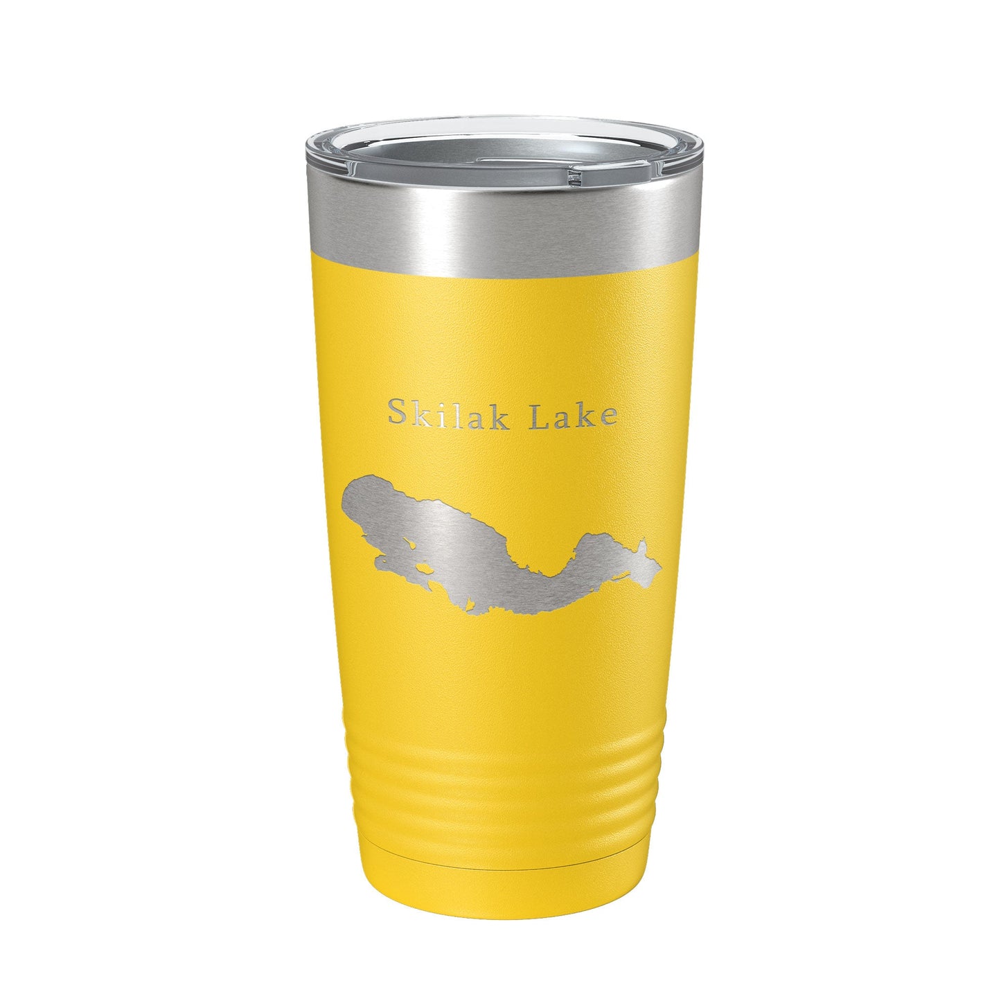Skilak Lake Map Tumbler Travel Mug Insulated Laser Engraved Coffee Cup Alaska 20 oz-19