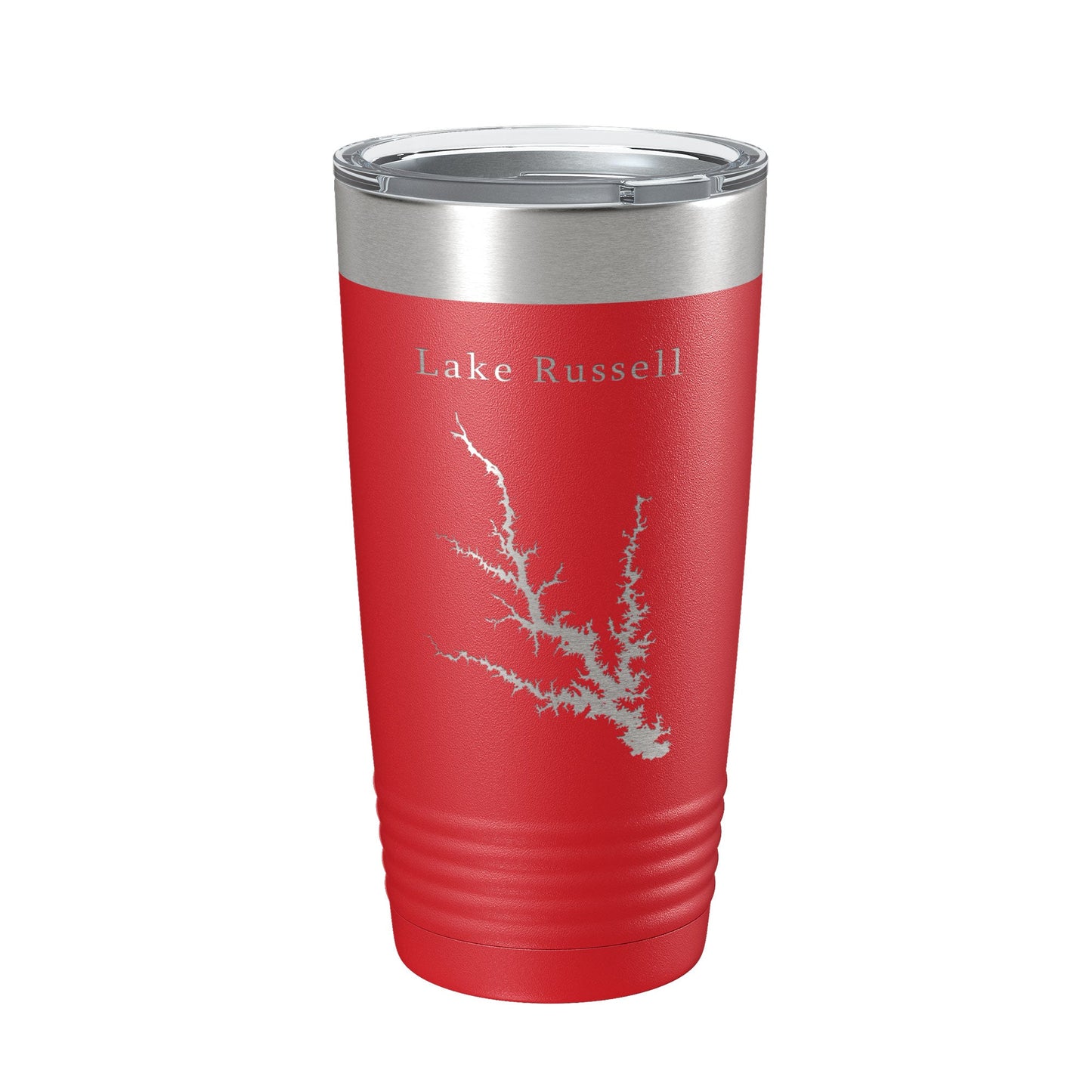 Lake Russell Map Tumbler Travel Mug Insulated Laser Engraved Coffee Cup Richard B. Georgia South Carolina 20 oz-10