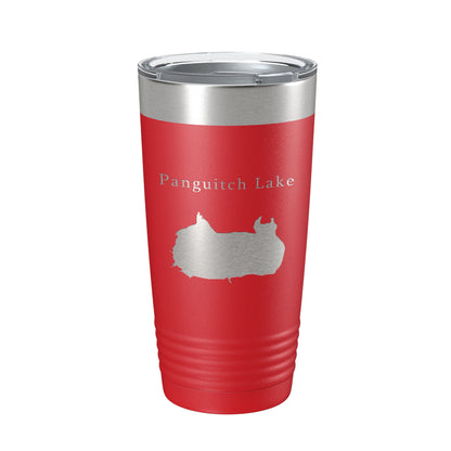 Panguitch Lake Map Tumbler Travel Mug Insulated Laser Engraved Coffee Cup Utah 20 oz-10