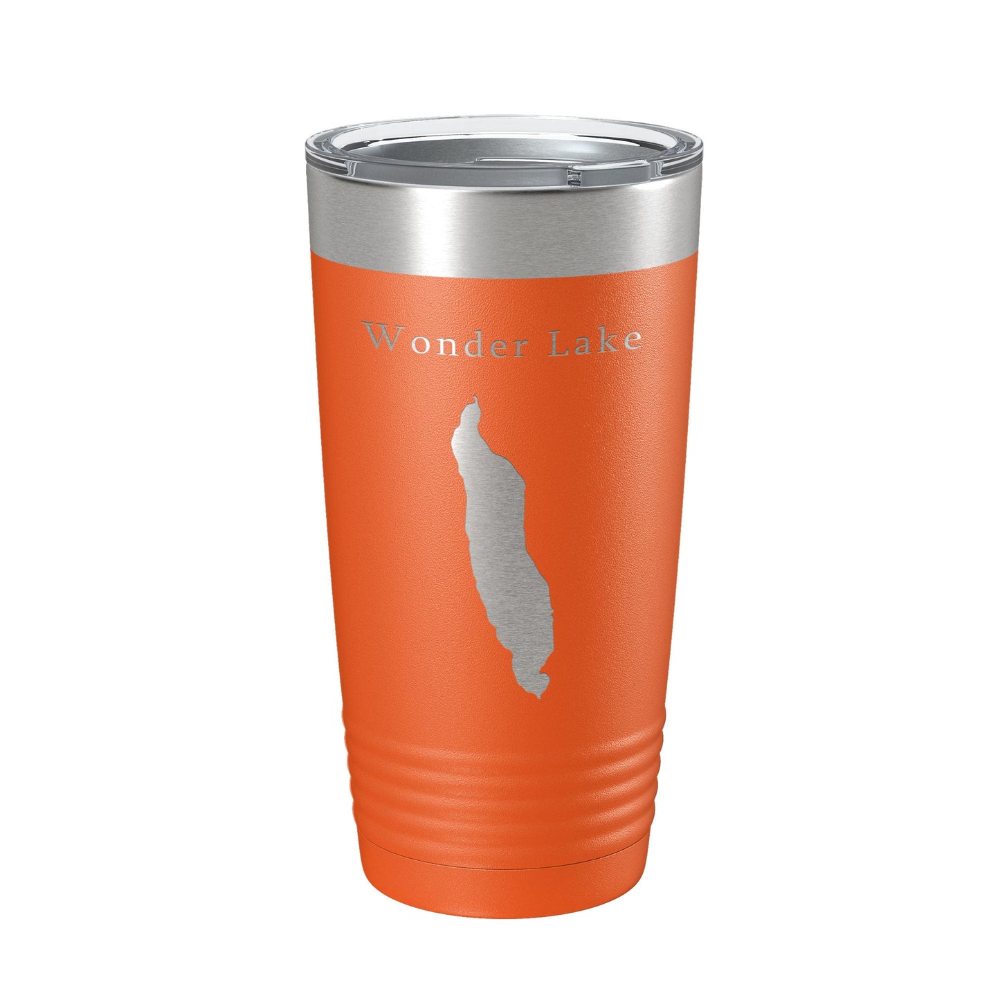 Wonder Lake Map Tumbler Travel Mug Insulated Laser Engraved Coffee Cup Alaska 20 oz-17