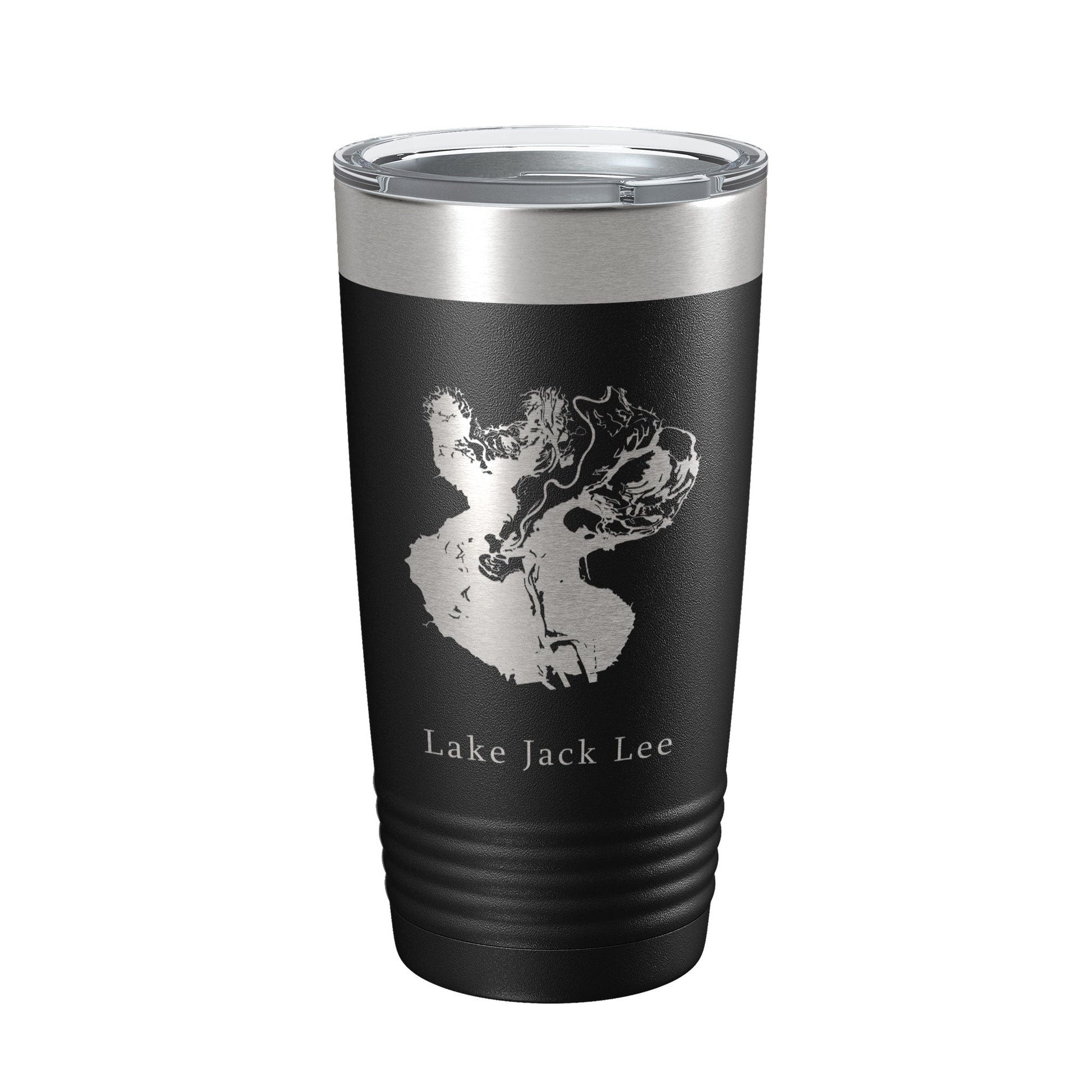 Lake Jack Lee Map Tumbler Travel Mug Insulated Laser Engraved Coffee Cup Felsenthal Arkansas Louisiana 20 oz-5