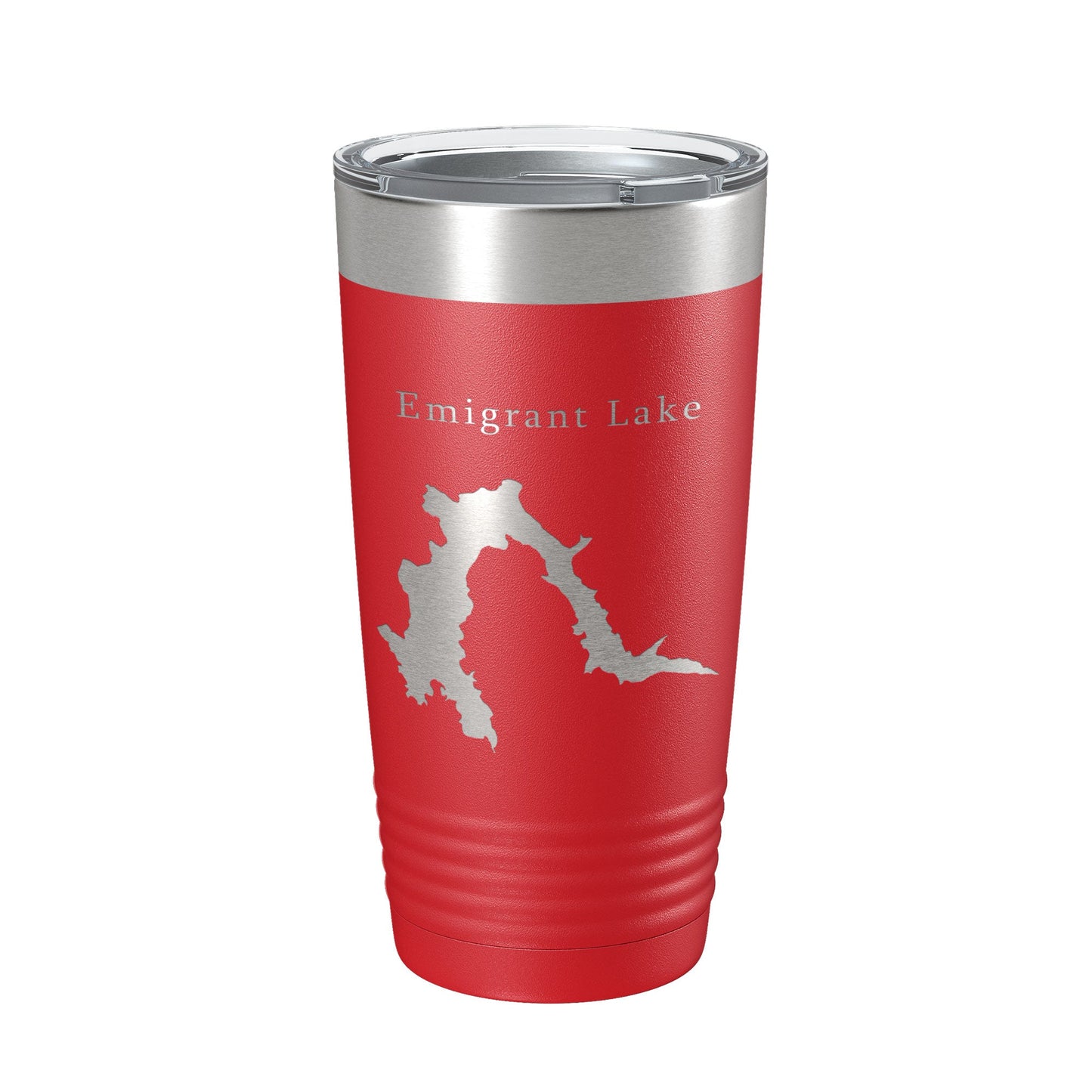 Emigrant Lake Map Tumbler Travel Mug Insulated Laser Engraved Coffee Cup Oregon 20 oz-10