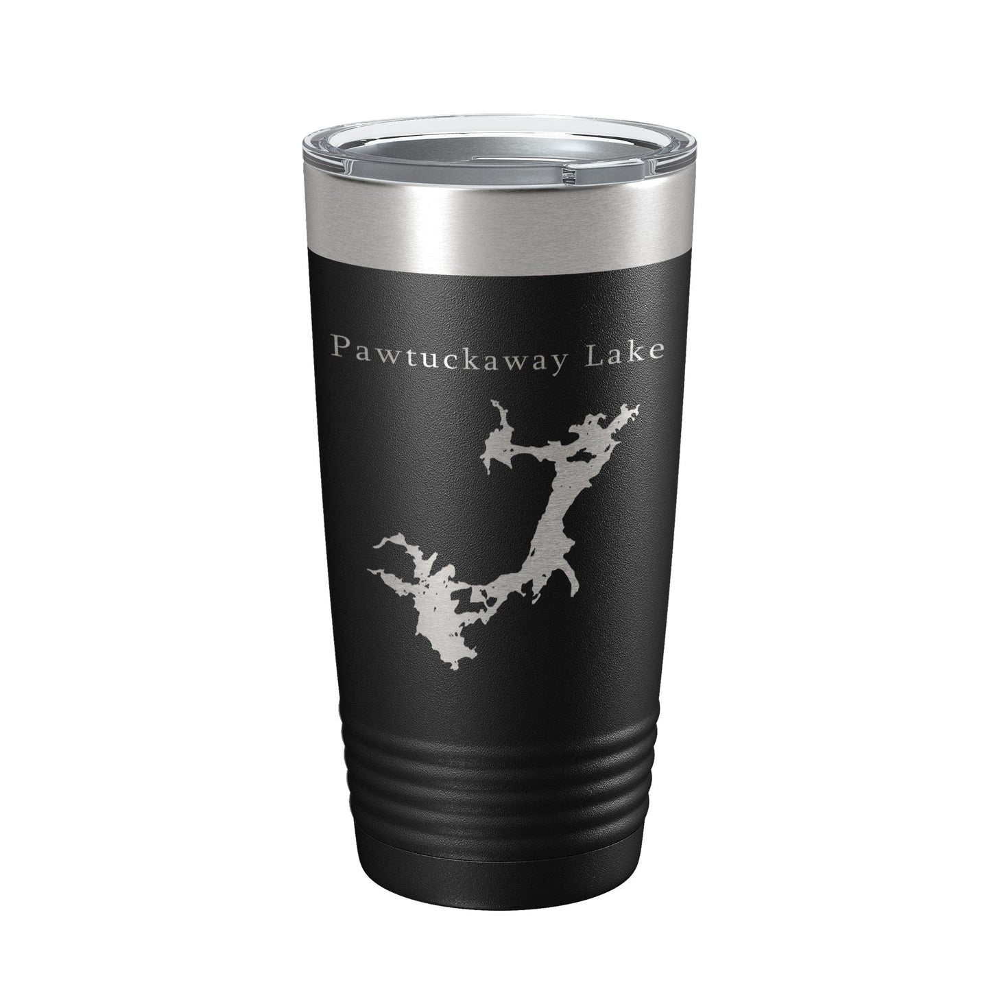 Pawtuckaway Lake Map Tumbler Travel Mug Insulated Laser Engraved Coffee Cup New Hampshire 20 oz-5