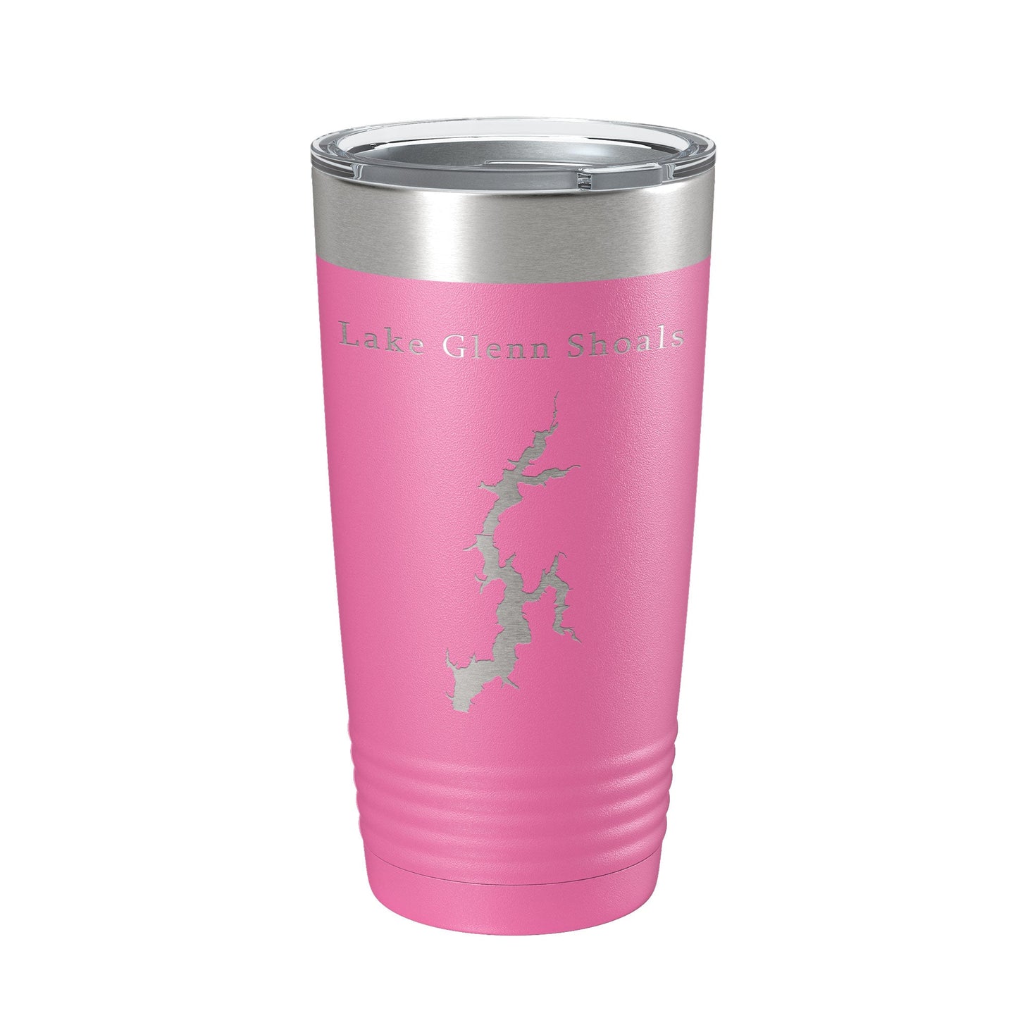 Lake Glenn Shoals Map Tumbler Travel Mug Insulated Laser Engraved Coffee Cup Illinois 20 oz-11