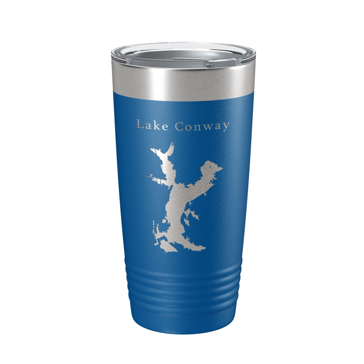 Lake Conway Map Tumbler Travel Mug Insulated Laser Engraved Coffee Cup Arkansas 20 oz-6