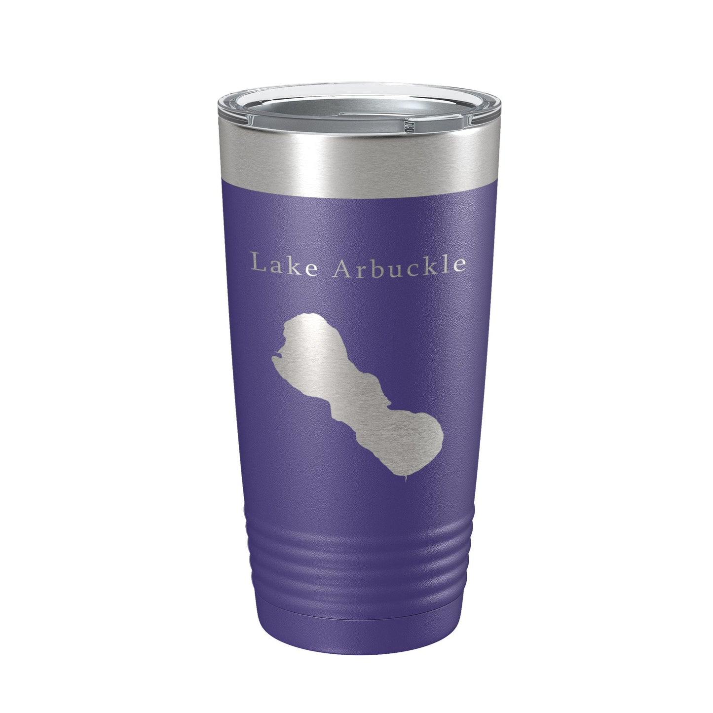 Lake Arbuckle Map Tumbler Travel Mug Insulated Laser Engraved Coffee Cup Florida 20 oz-15