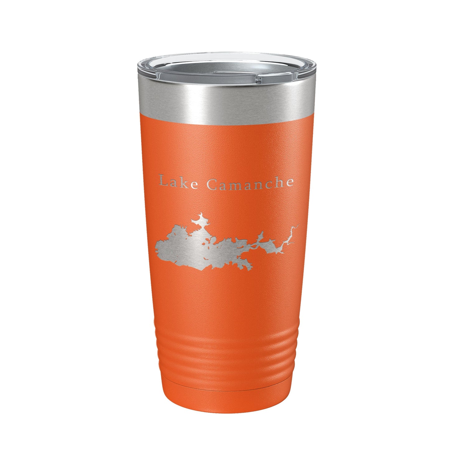 Lake Camanche Map Tumbler Travel Mug Insulated Laser Engraved Coffee Cup California 20 oz-17