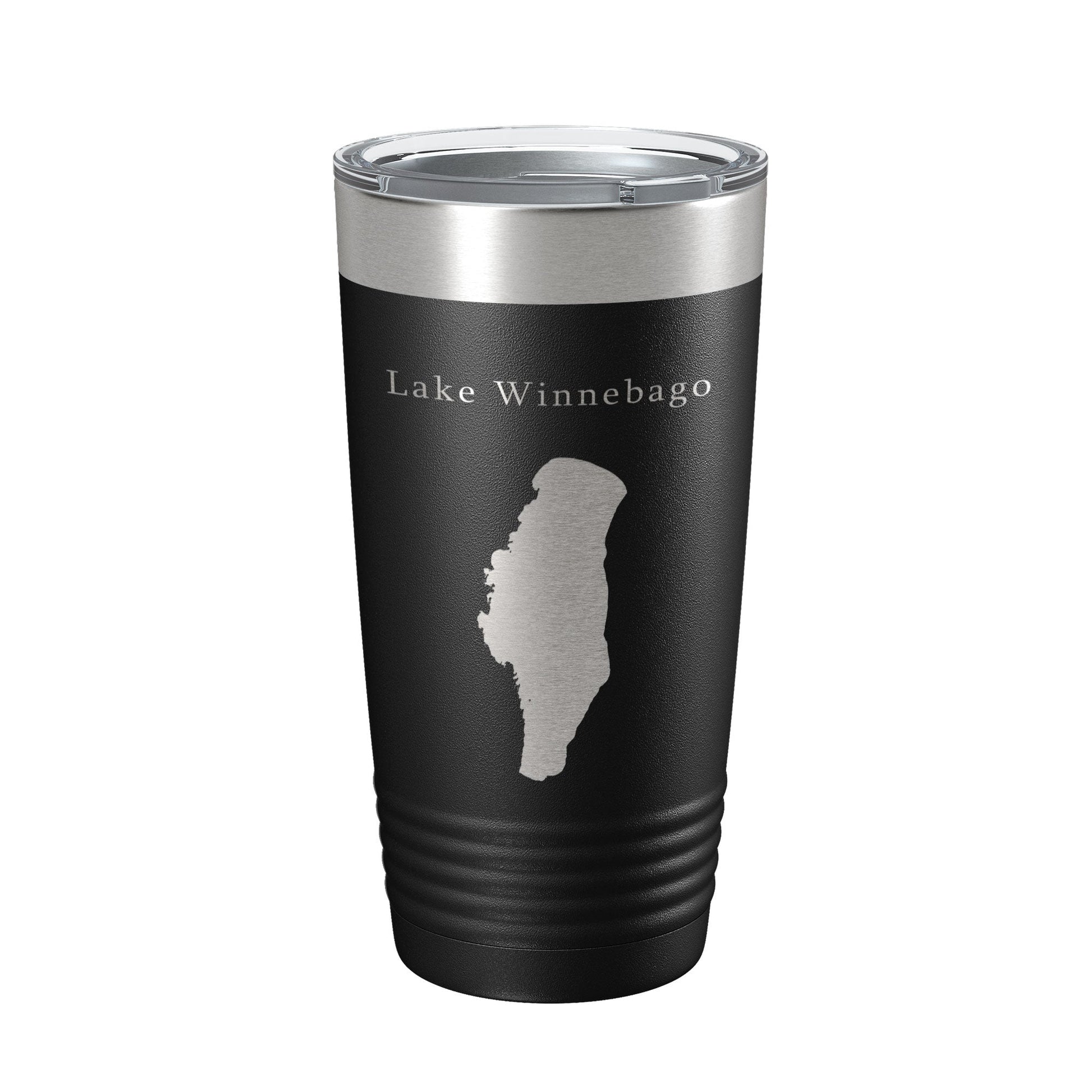 Lake Winnebago Map Tumbler Travel Mug Insulated Laser Engraved Coffee Cup Wisconsin 20 oz-5
