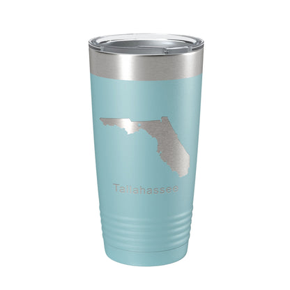 Tallahassee Home Star Tumbler Travel Mug Insulated Laser Engraved Coffee Cup Florida 20 oz-13
