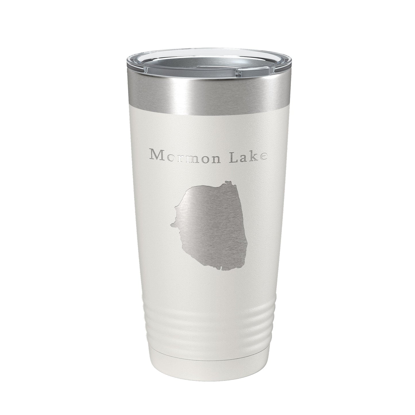 Mormon Lake Map Tumbler Travel Mug Insulated Laser Engraved Coffee Cup Arizona 20 oz-1