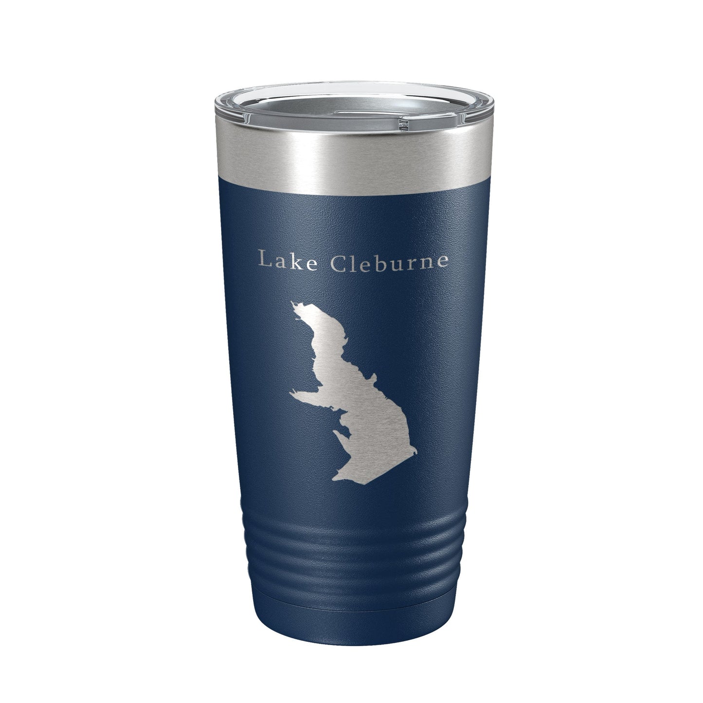 Lake Pat Cleburne Map Tumbler Travel Mug Insulated Laser Engraved Coffee Cup Texas 20 oz-8
