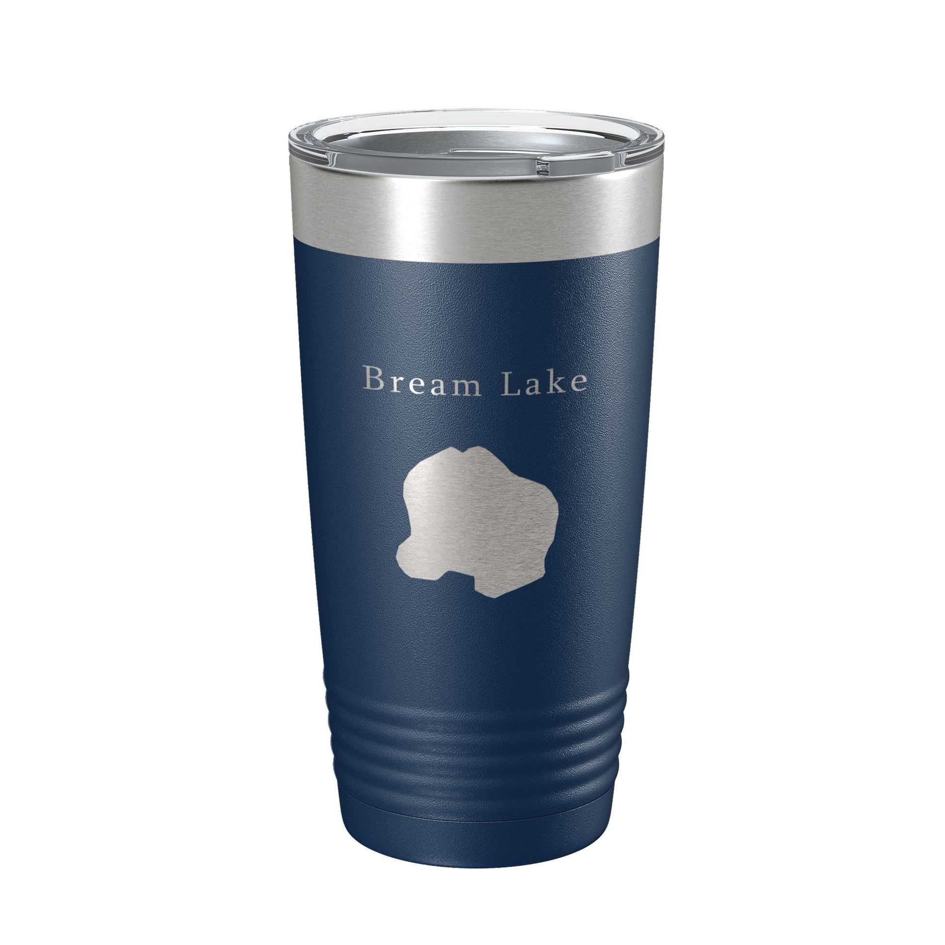 Bream Lake Map Tumbler Travel Mug Insulated Laser Engraved Coffee Cup Florida 20 oz-2