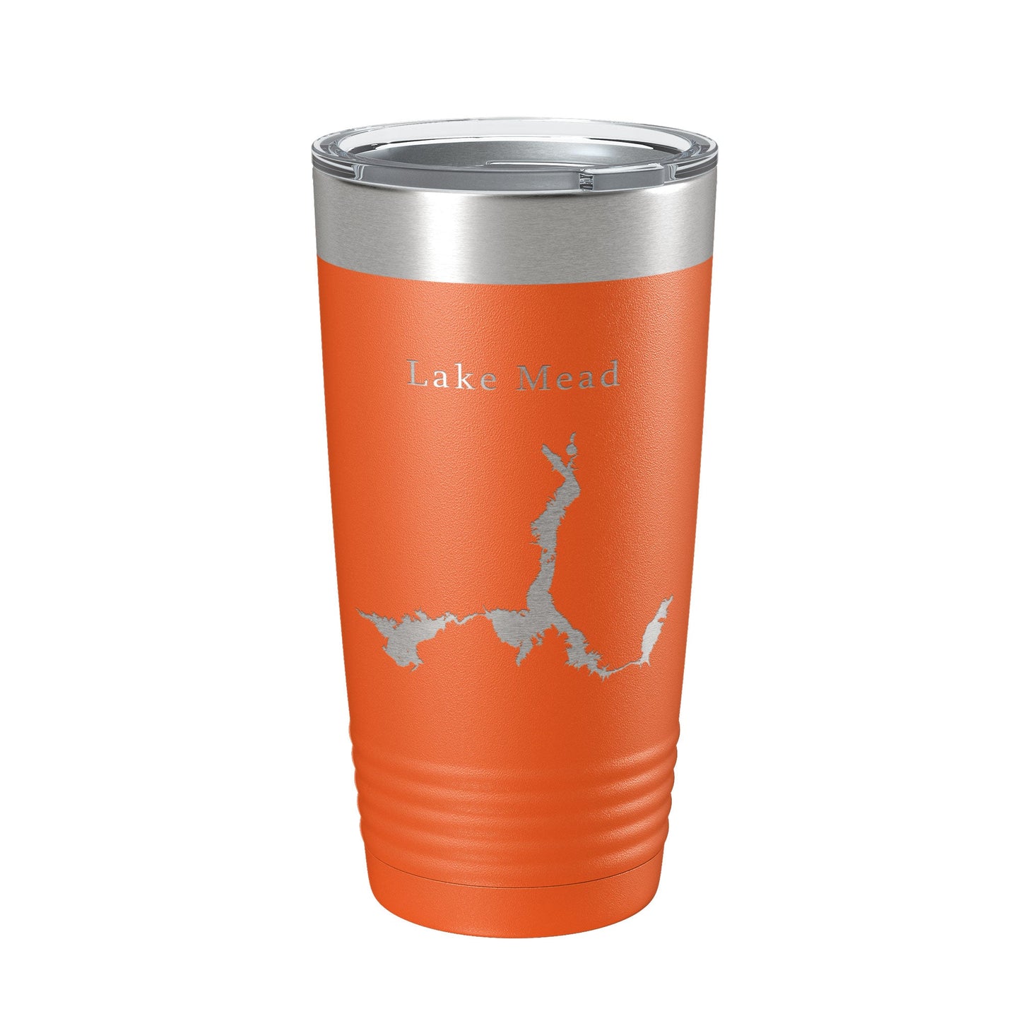 Lake Mead Map Tumbler Travel Mug Insulated Laser Engraved Coffee Cup Arizona Nevada 20 oz-17