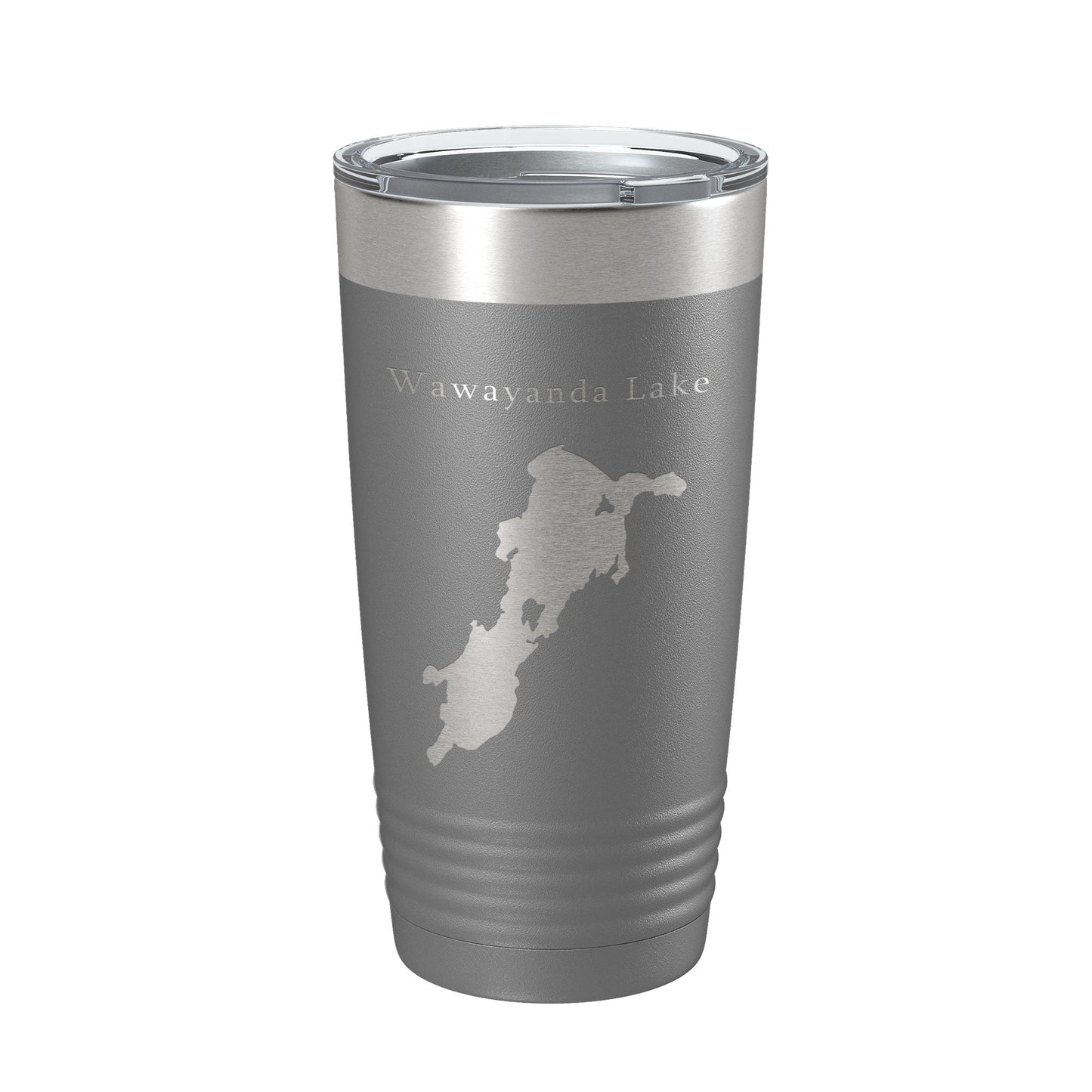 Wawayanda Lake Map Tumbler Travel Mug Insulated Laser Engraved Coffee Cup New Jersey 20 oz-16