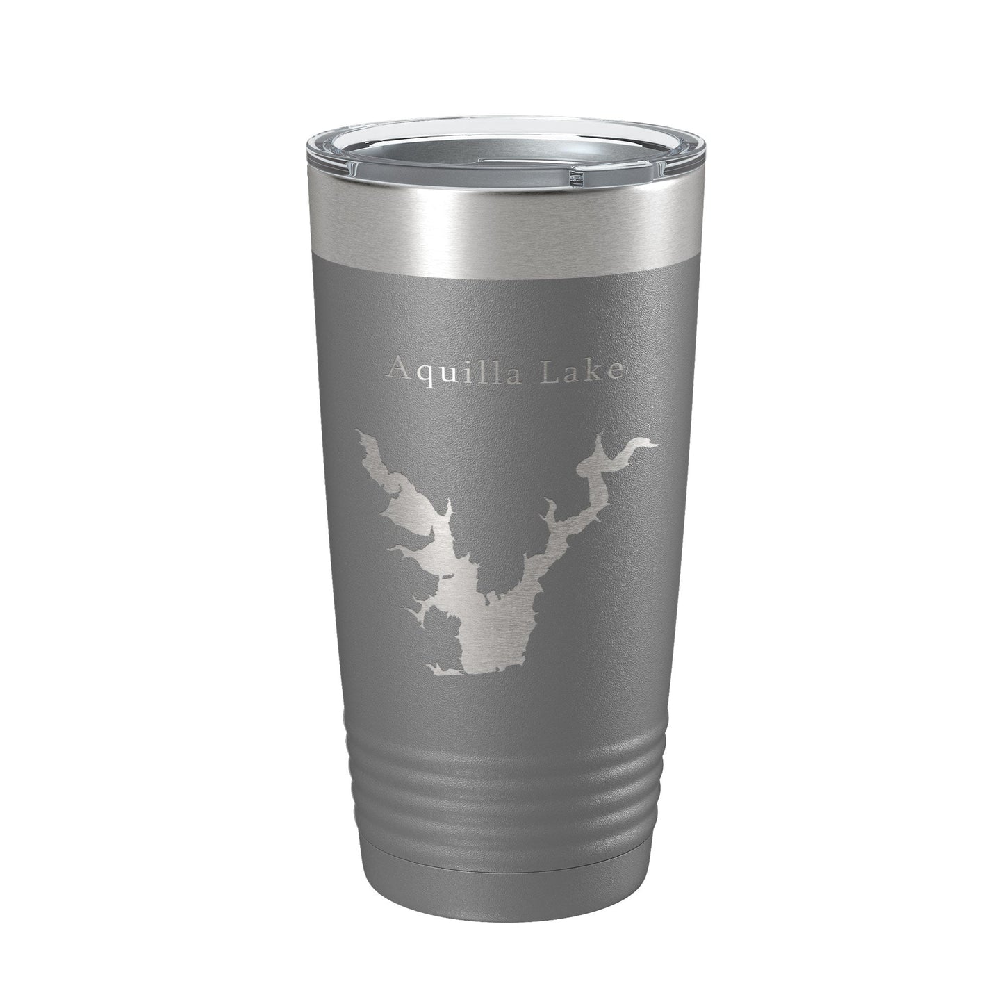 Aquilla Lake Map Tumbler Travel Mug Insulated Laser Engraved Coffee Cup Texas 20 oz-16