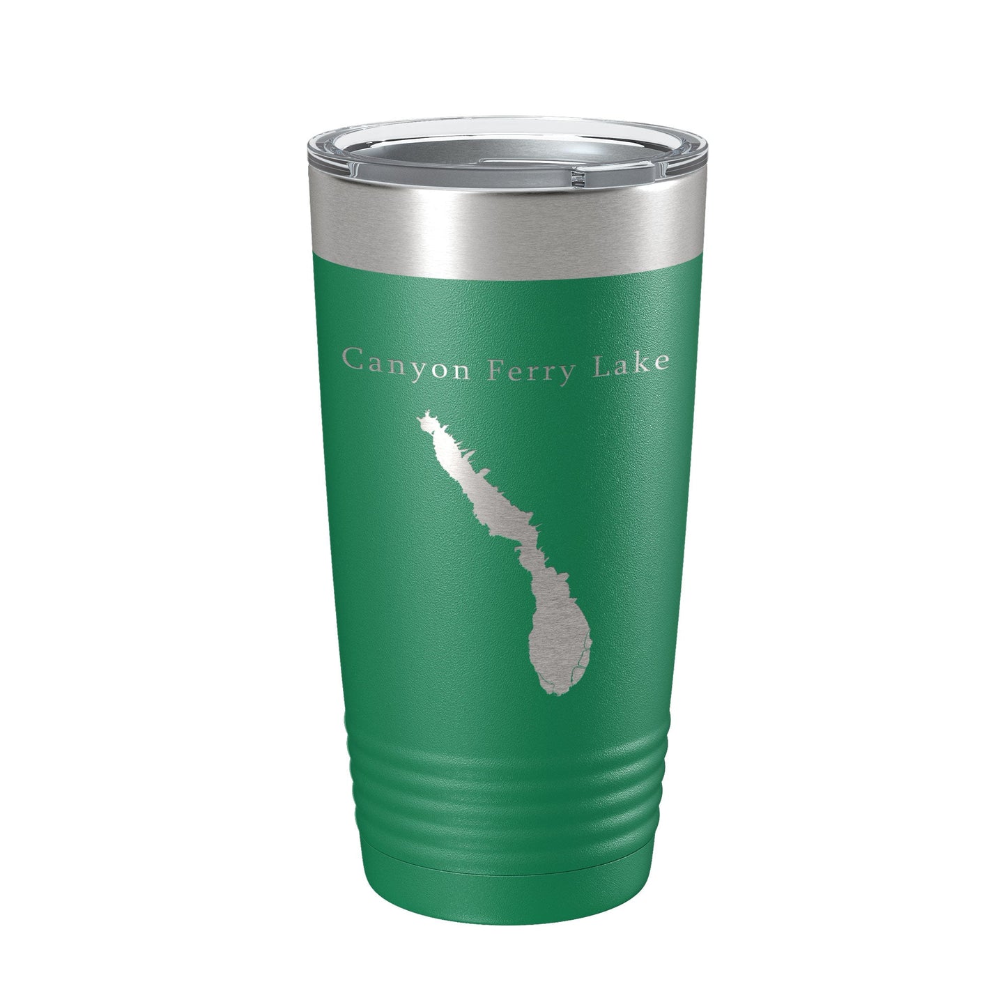 Canyon Ferry Lake Map Tumbler Travel Mug Insulated Laser Engraved Coffee Cup Montana 20 oz-9