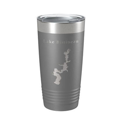 Lake Bistineau Map Tumbler Travel Mug Insulated Laser Engraved Coffee Cup Louisiana 20 oz-16