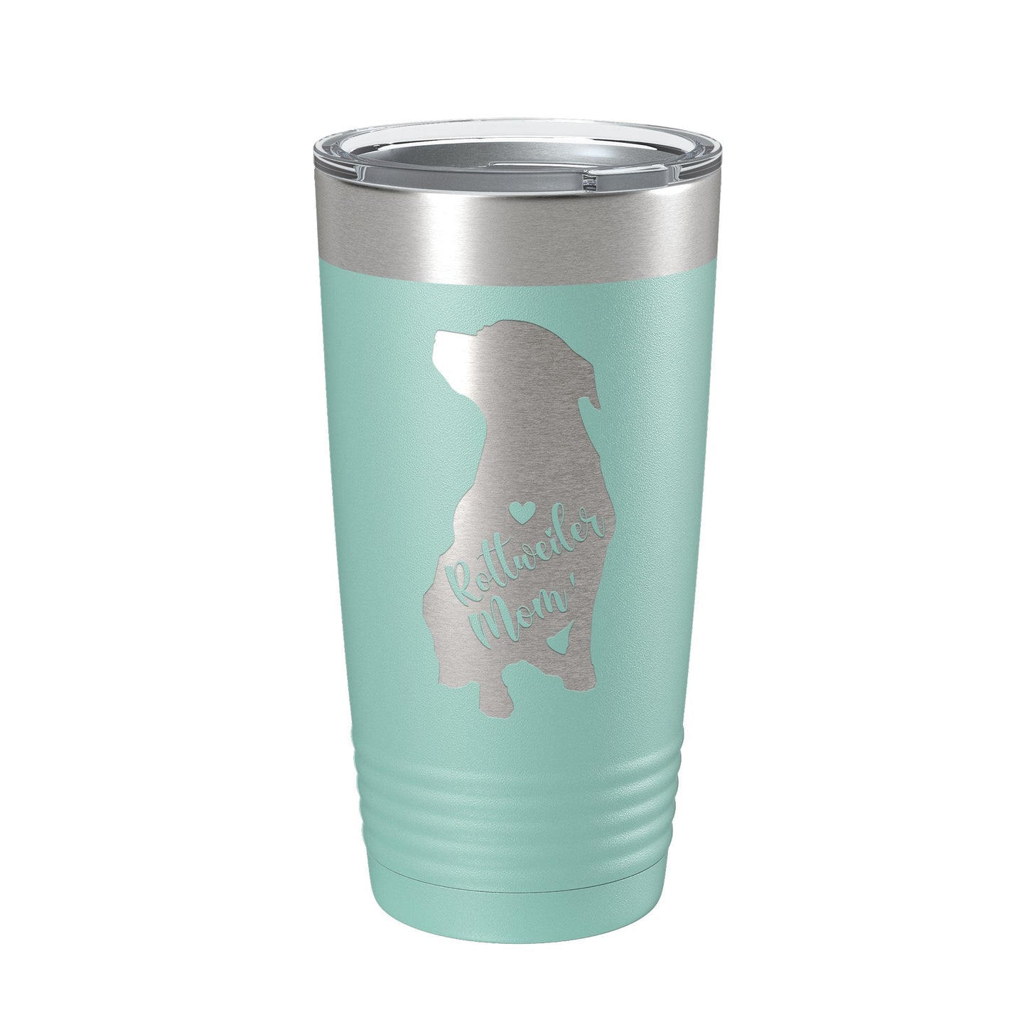 Rottweiler Mom Tumbler Dog Travel Mug Gift Insulated Laser Engraved Coffee Cup Rottie 20 oz-12