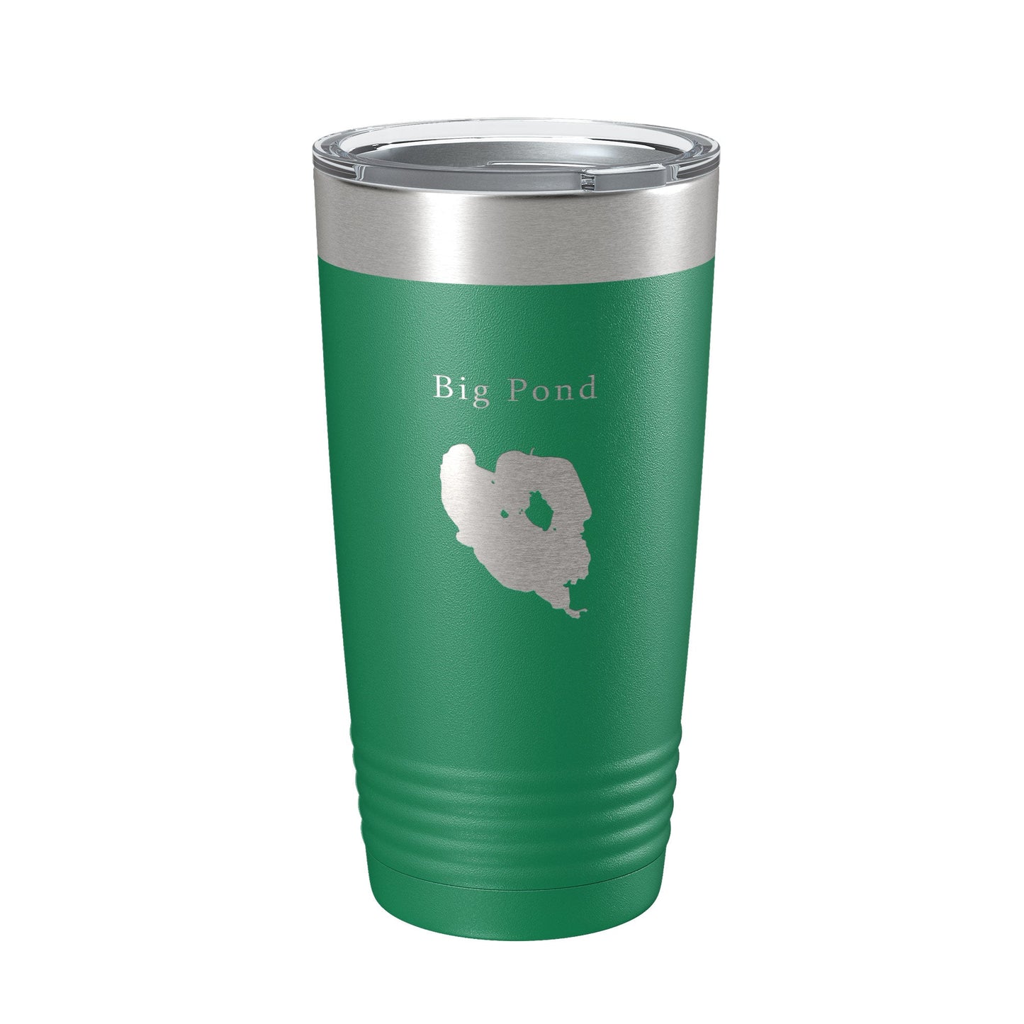 Big Pond Tumbler Lake Map Travel Mug Insulated Laser Engraved Coffee Cup Massachusetts 20 oz-9