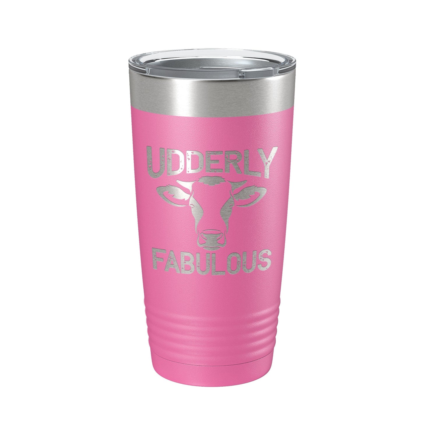 Udderly Fabulous Tumbler Cow Travel Mug Gift Insulated Laser Engraved Coffee Cup Utterly Dairy Farmer 20 oz-11