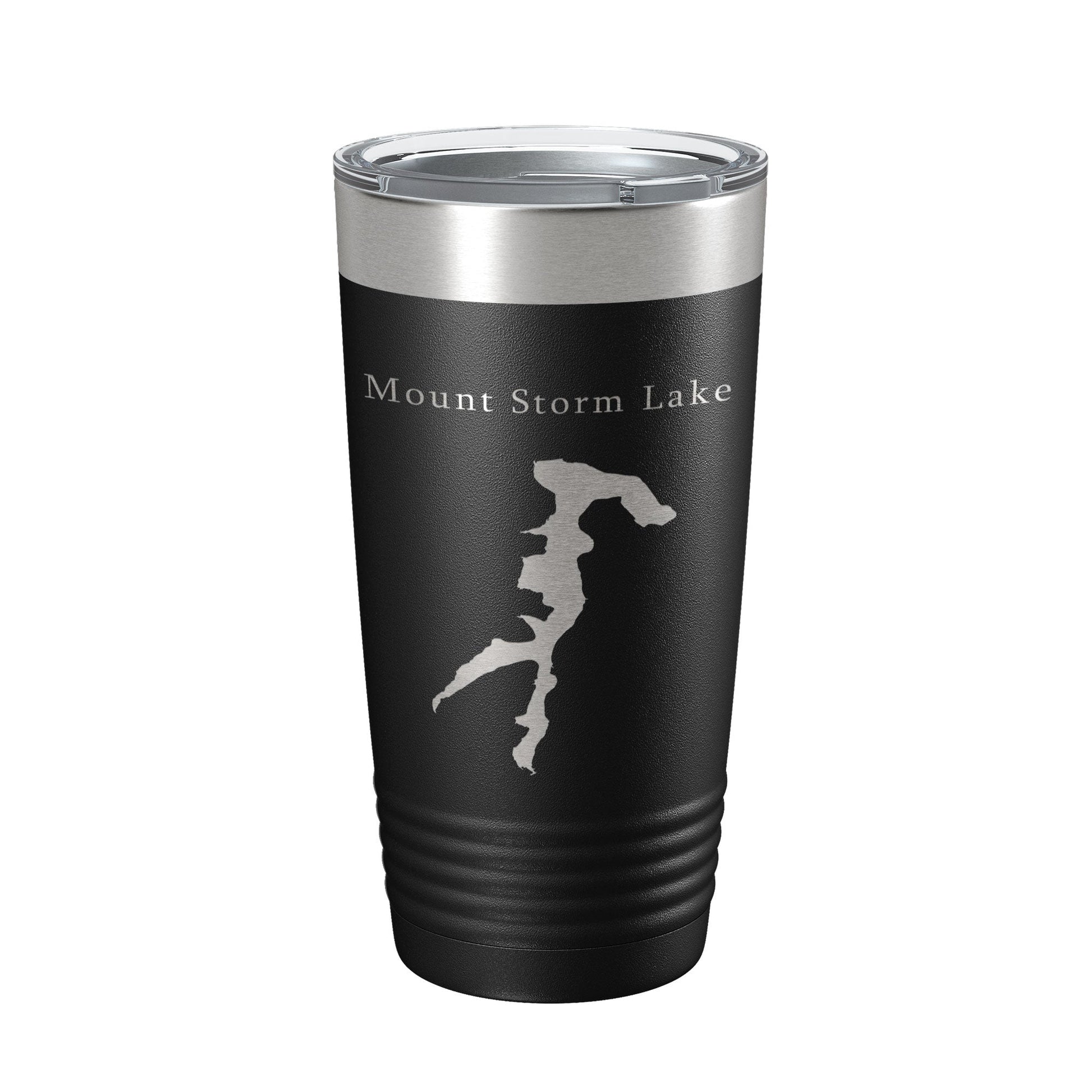 Mount Storm Lake Map Tumbler Travel Mug Insulated Laser Engraved Coffee Cup West Virginia 20 oz-5