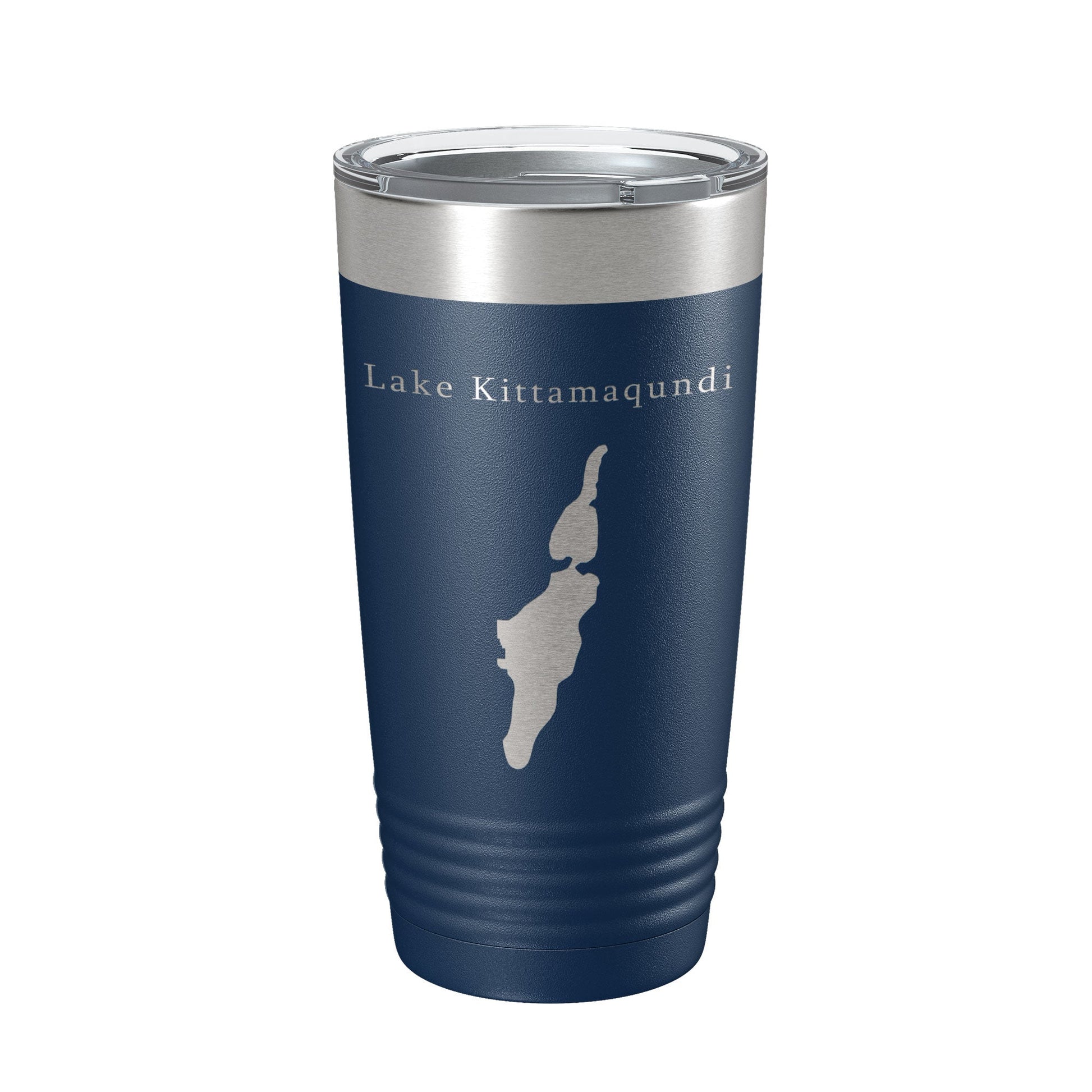 Lake Kittamaqundi Map Tumbler Travel Mug Insulated Laser Engraved Coffee Cup Maryland 20 oz-2