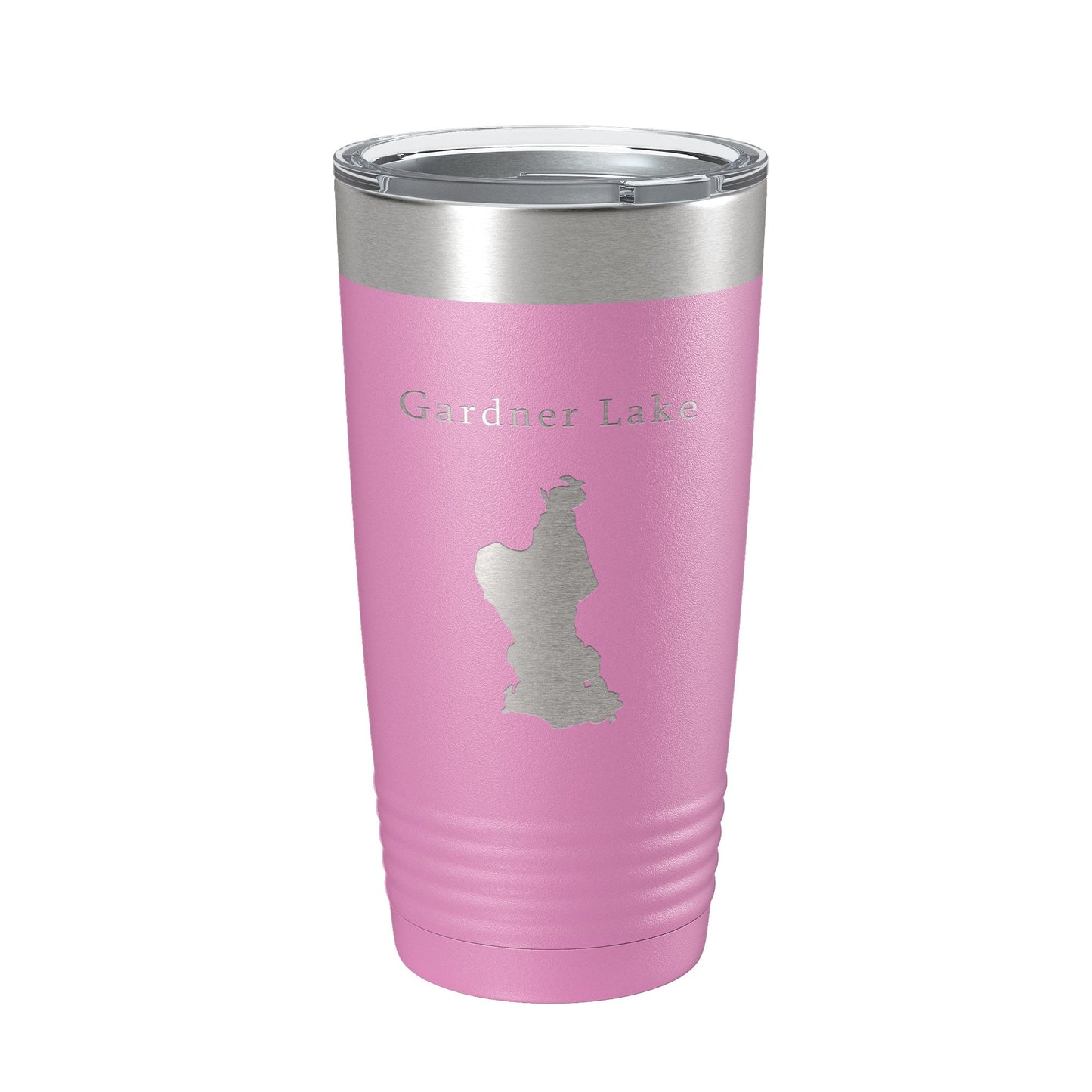 Gardner Lake Map Tumbler Travel Mug Insulated Laser Engraved Coffee Cup Connecticut 20 oz-14
