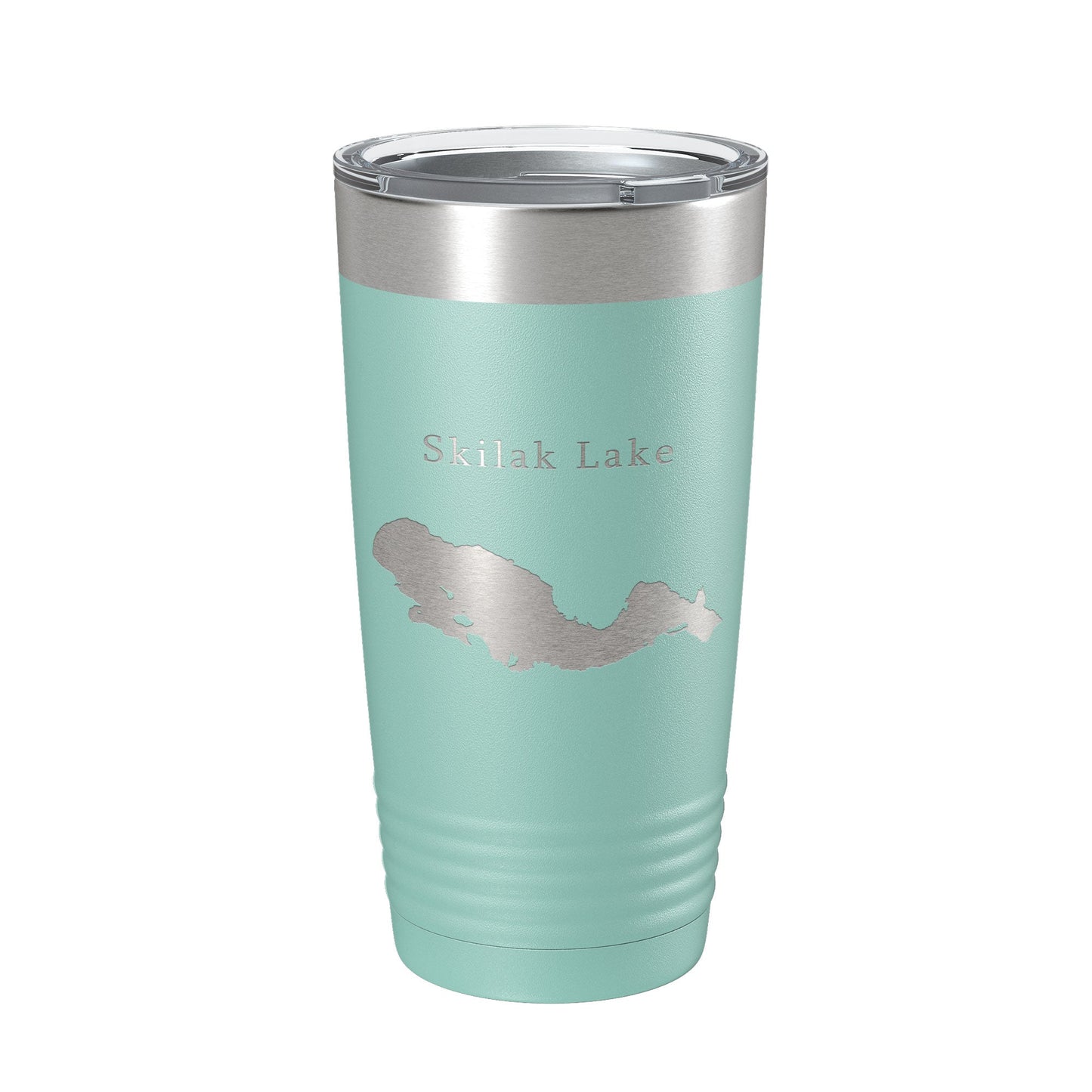 Skilak Lake Map Tumbler Travel Mug Insulated Laser Engraved Coffee Cup Alaska 20 oz-12