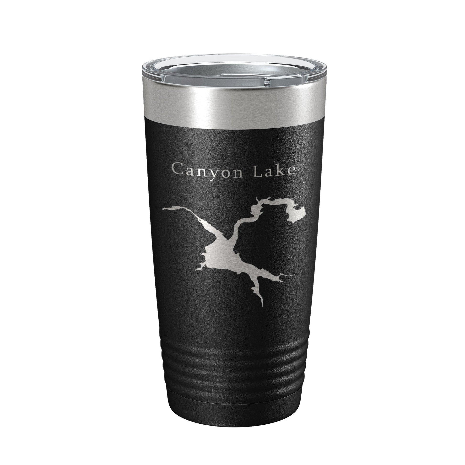 Canyon Lake Map Tumbler Travel Mug Insulated Laser Engraved Coffee Cup Arizona 20 oz-5